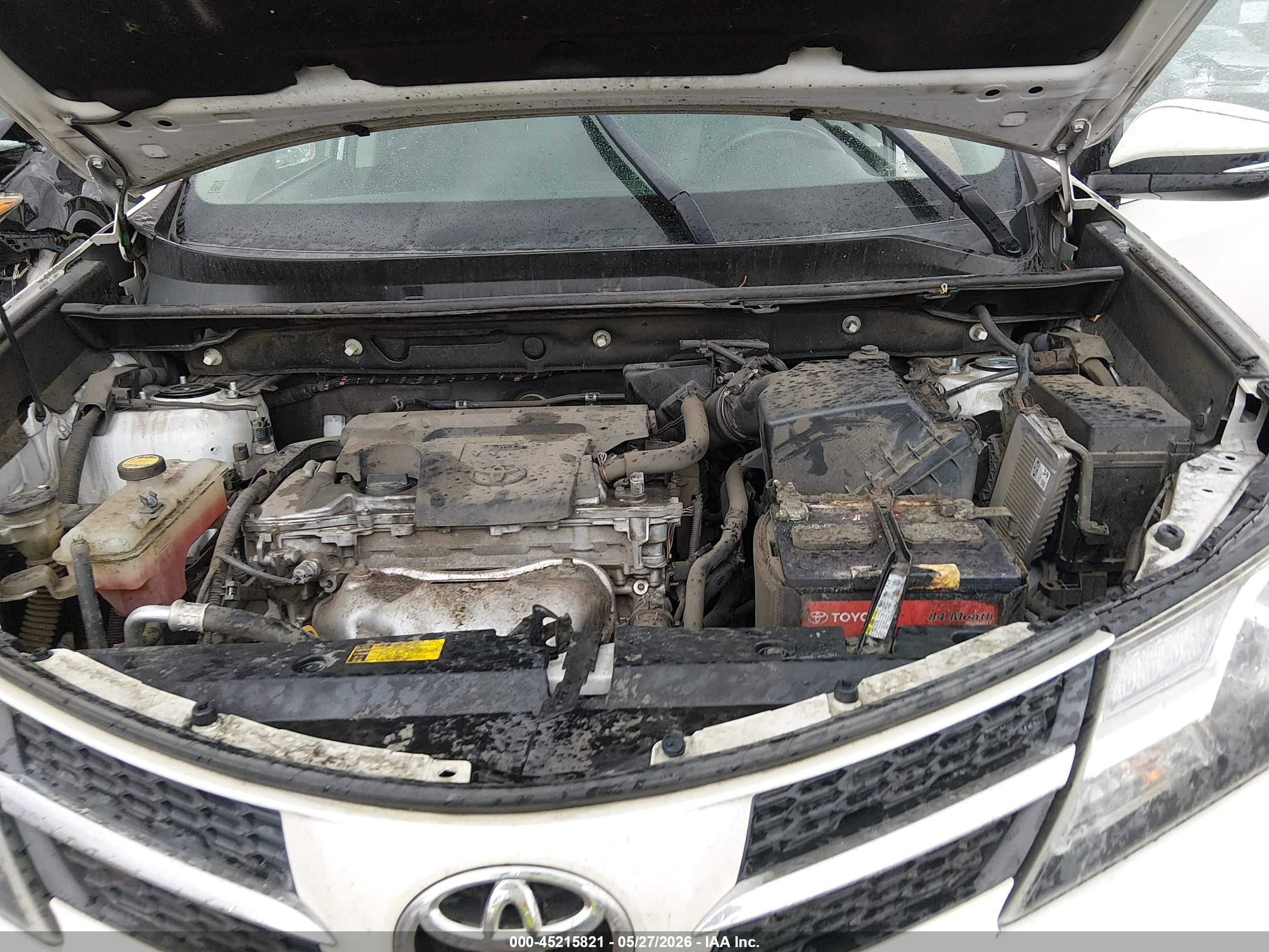 2014 Toyota Rav4 Limited White vin: 2T3DFREVXEW144215