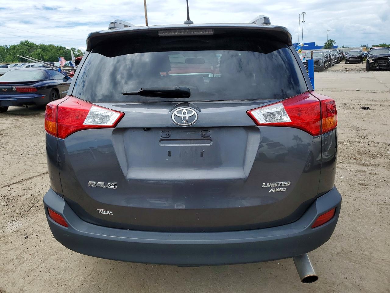 2014 Toyota Rav4 Limited Gray vin: 2T3DFREVXEW164805