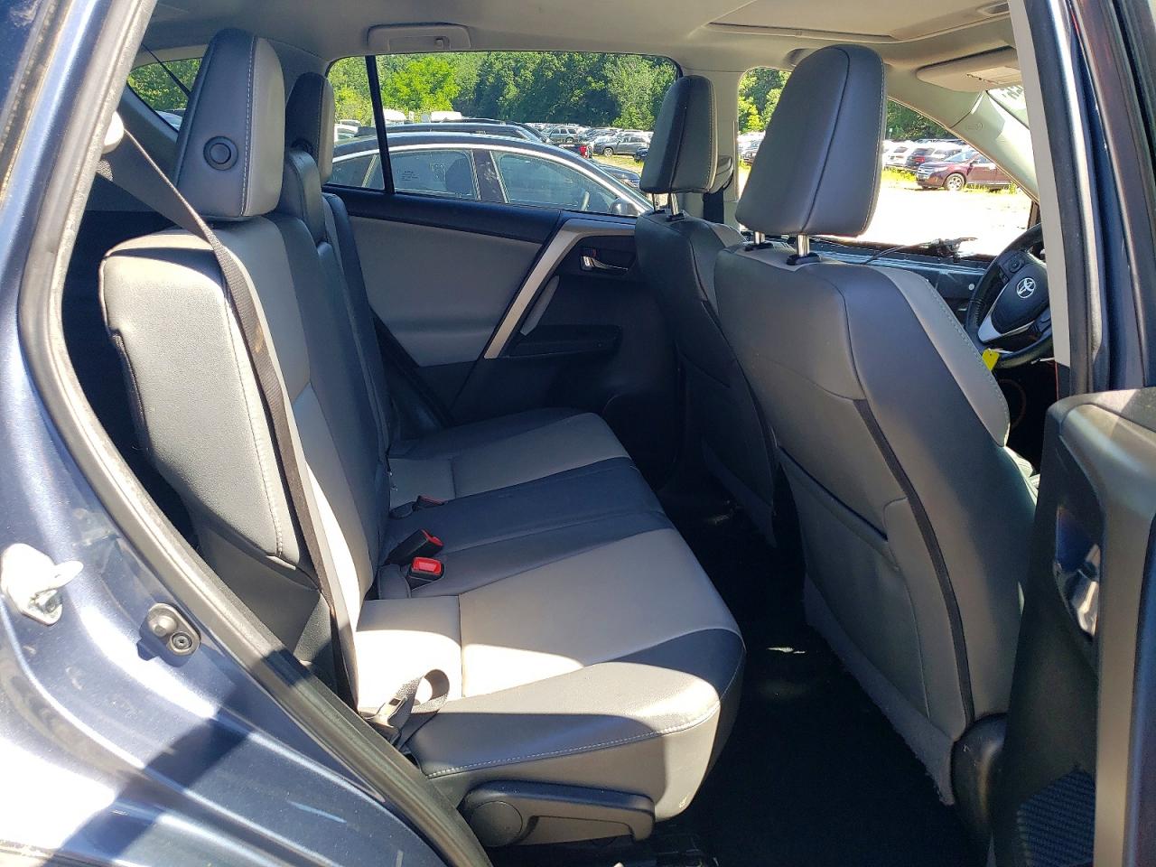 2014 Toyota Rav4 Limited Blue vin: 2T3DFREVXEW182480