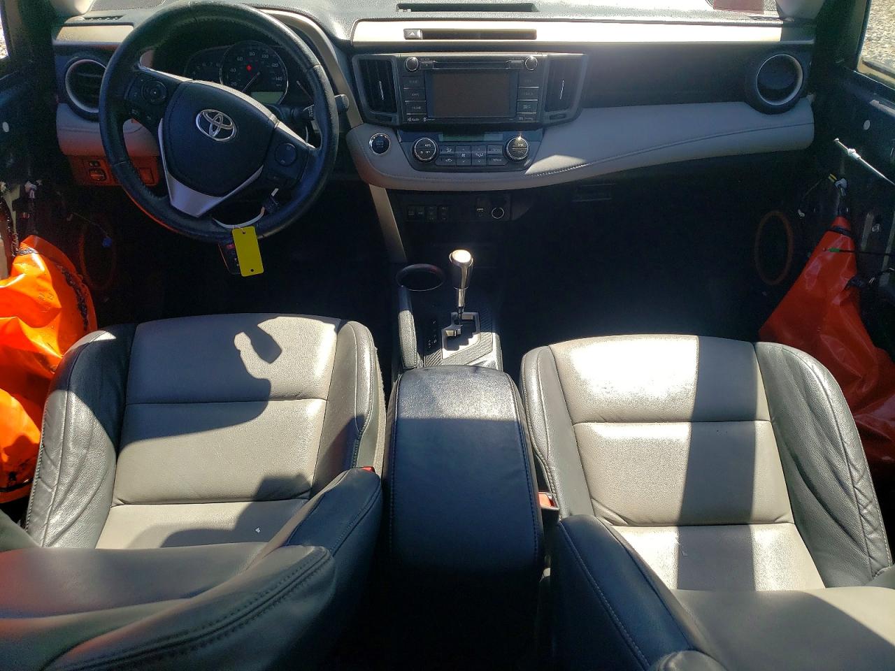 2014 Toyota Rav4 Limited Blue vin: 2T3DFREVXEW182480
