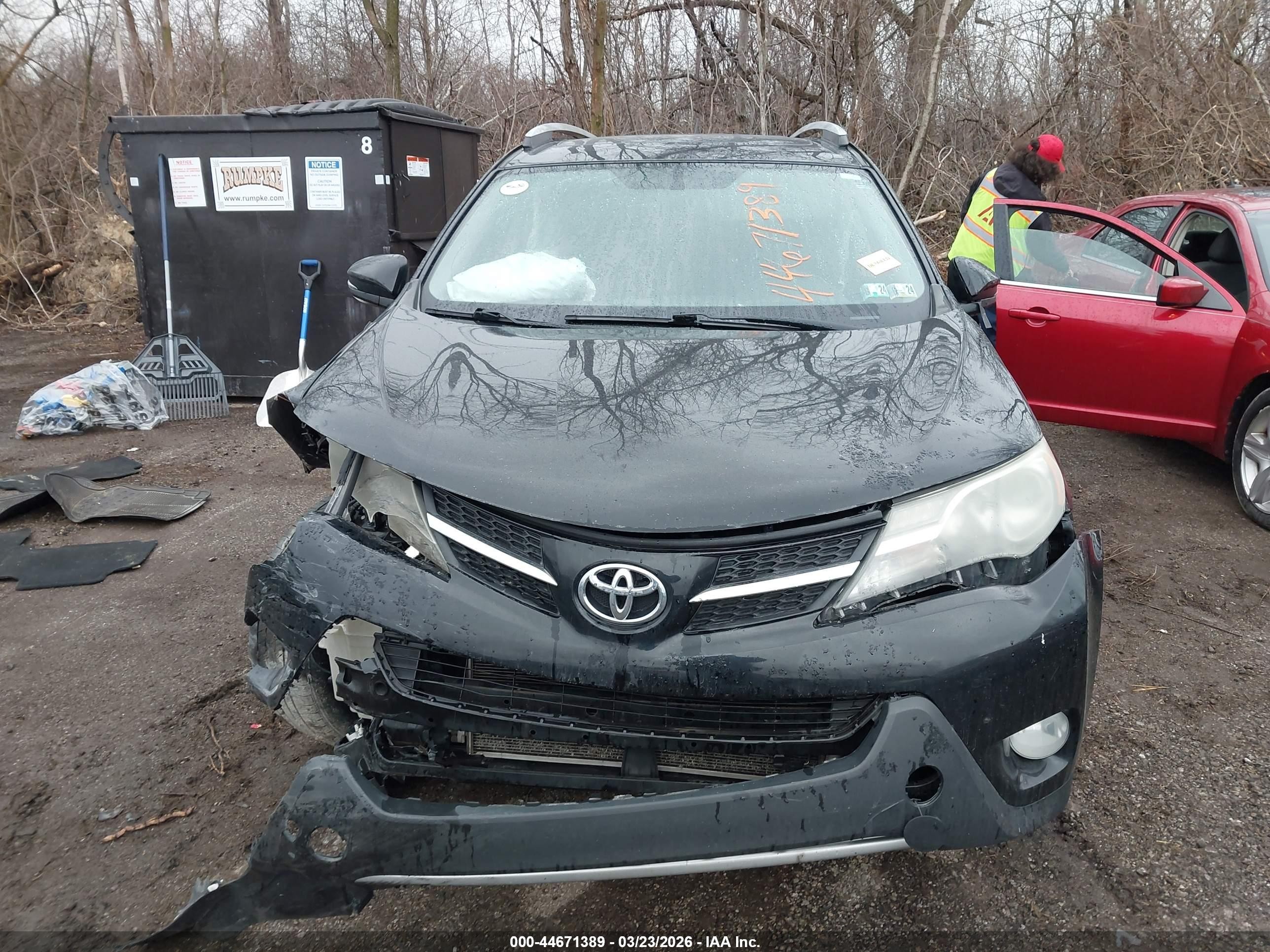 2014 Toyota Rav4 Limited Black vin: 2T3DFREVXEW206891