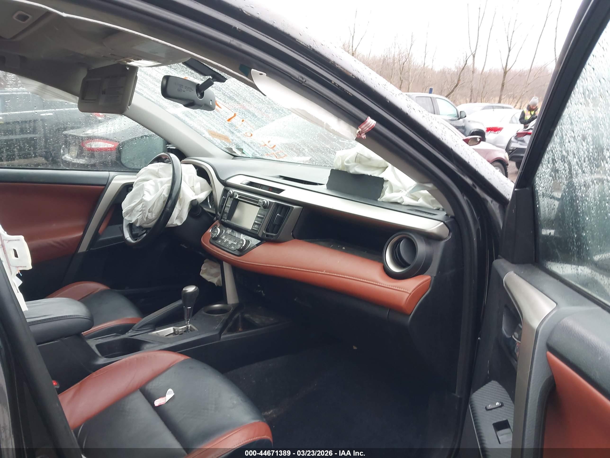 2014 Toyota Rav4 Limited Black vin: 2T3DFREVXEW206891