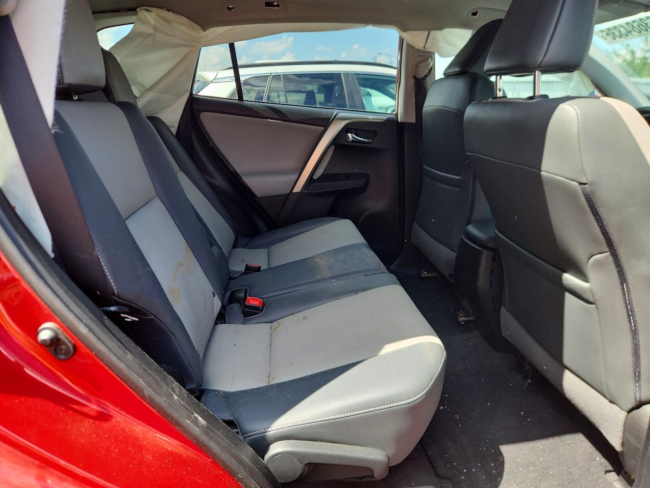2015 Toyota Rav4 Limited Red vin: 2T3DFREVXFW244624