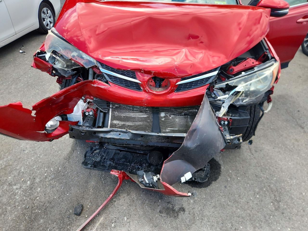 2015 Toyota Rav4 Limited Red vin: 2T3DFREVXFW244624