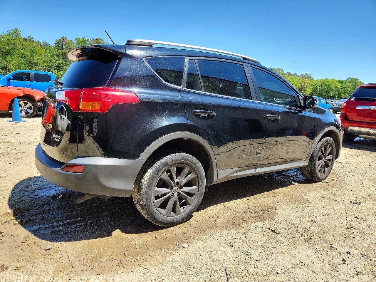 2015 Toyota Rav4 Limited Black vin: 2T3DFREVXFW288025