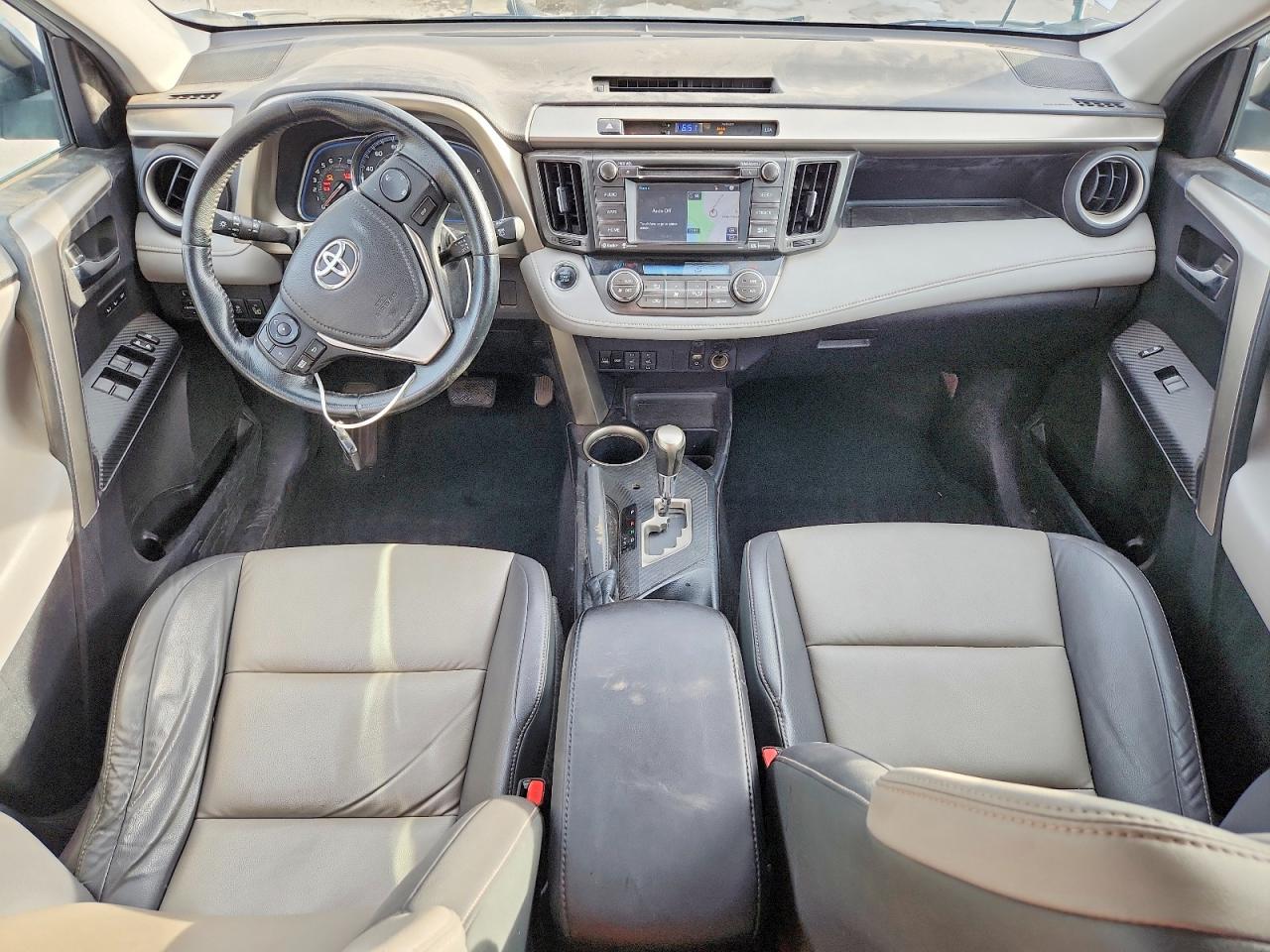 2015 Toyota Rav4 Limited Silver vin: 2T3DFREVXFW292320