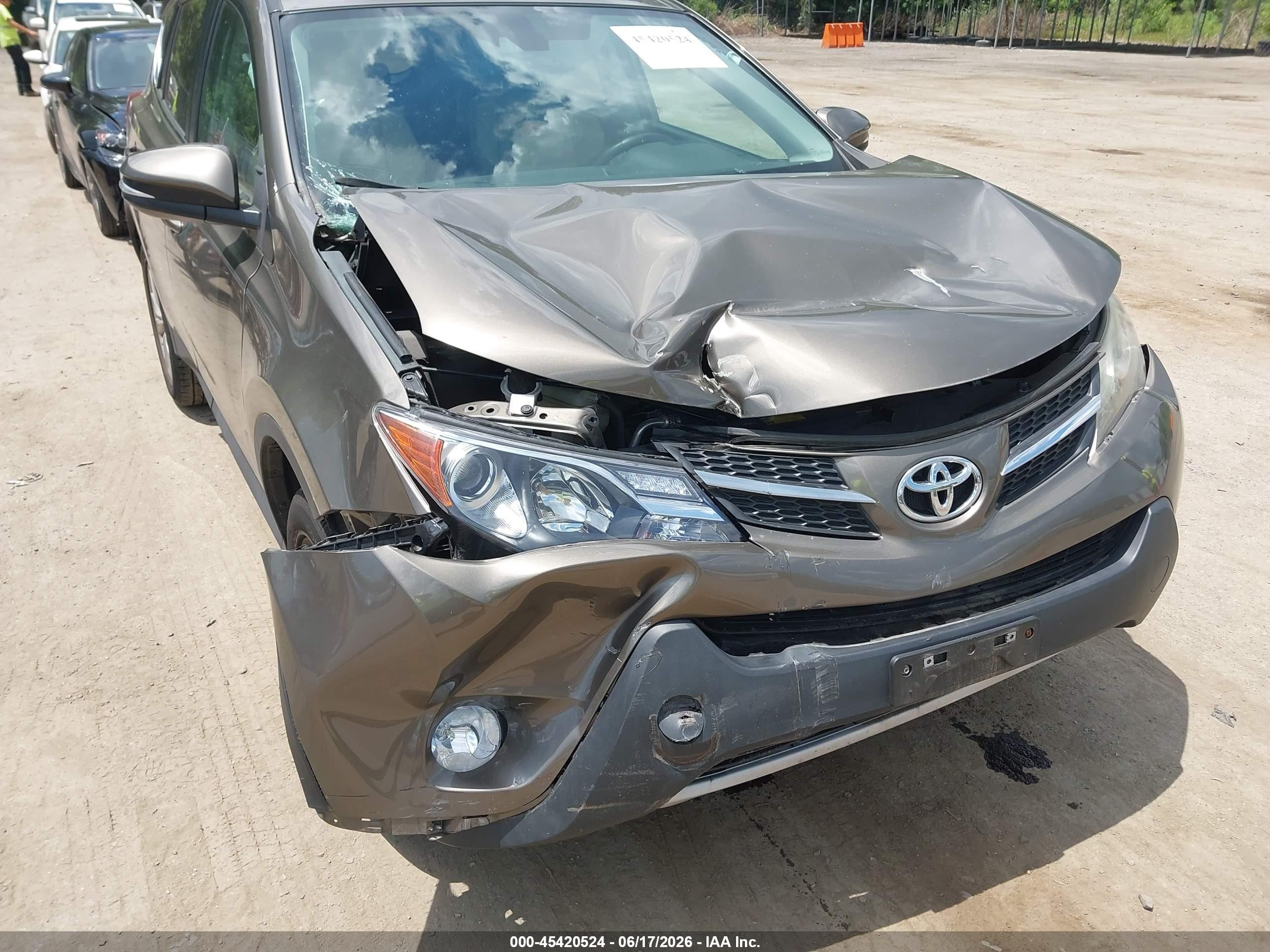 2015 Toyota Rav4 Limited Gray vin: 2T3DFREVXFW308760