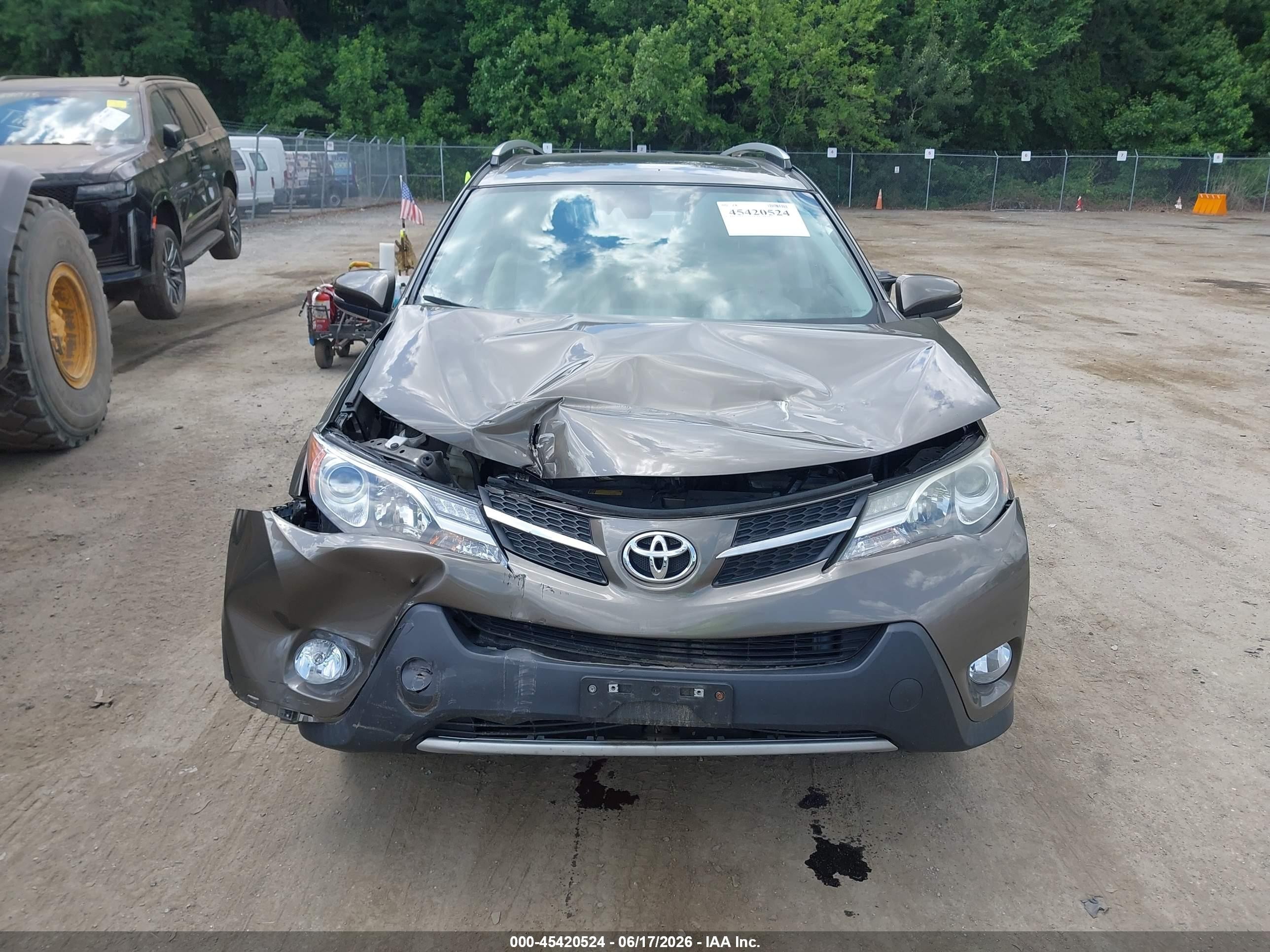 2015 Toyota Rav4 Limited Gray vin: 2T3DFREVXFW308760