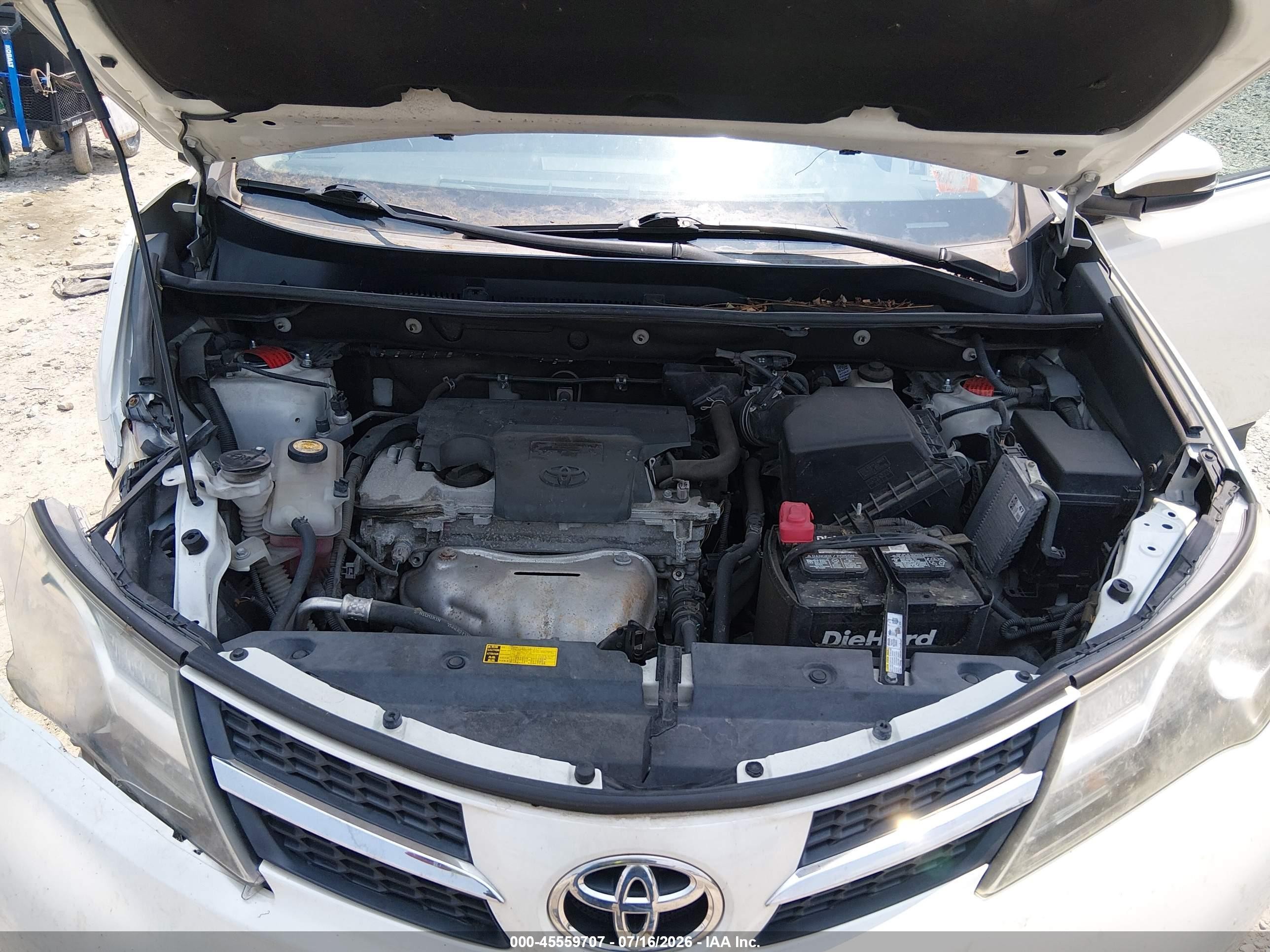 2015 Toyota Rav4 Limited White vin: 2T3DFREVXFW319256