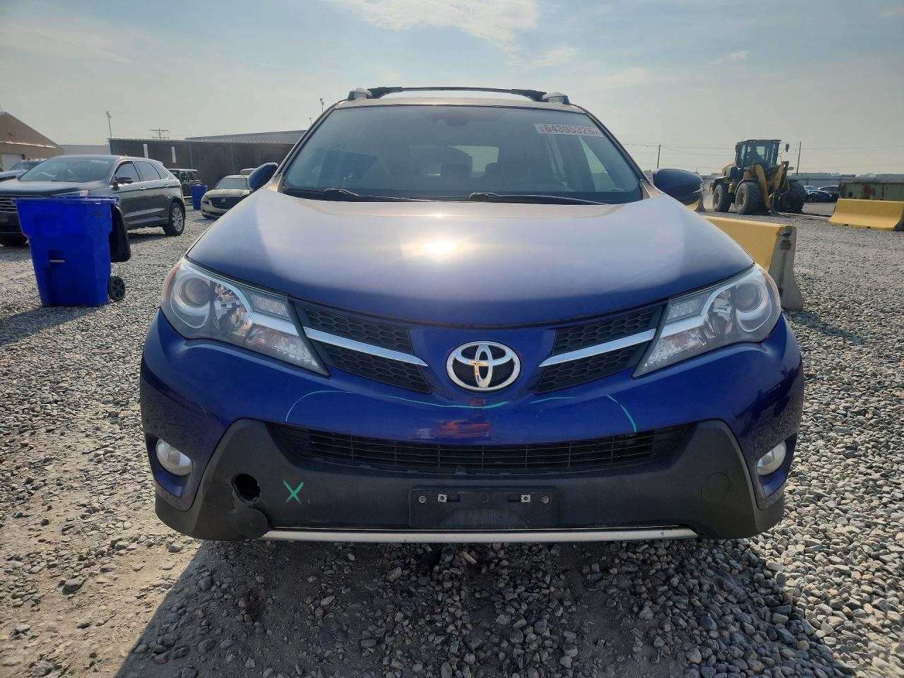 2015 Toyota Rav4 Limited Blue vin: 2T3DFREVXFW327874