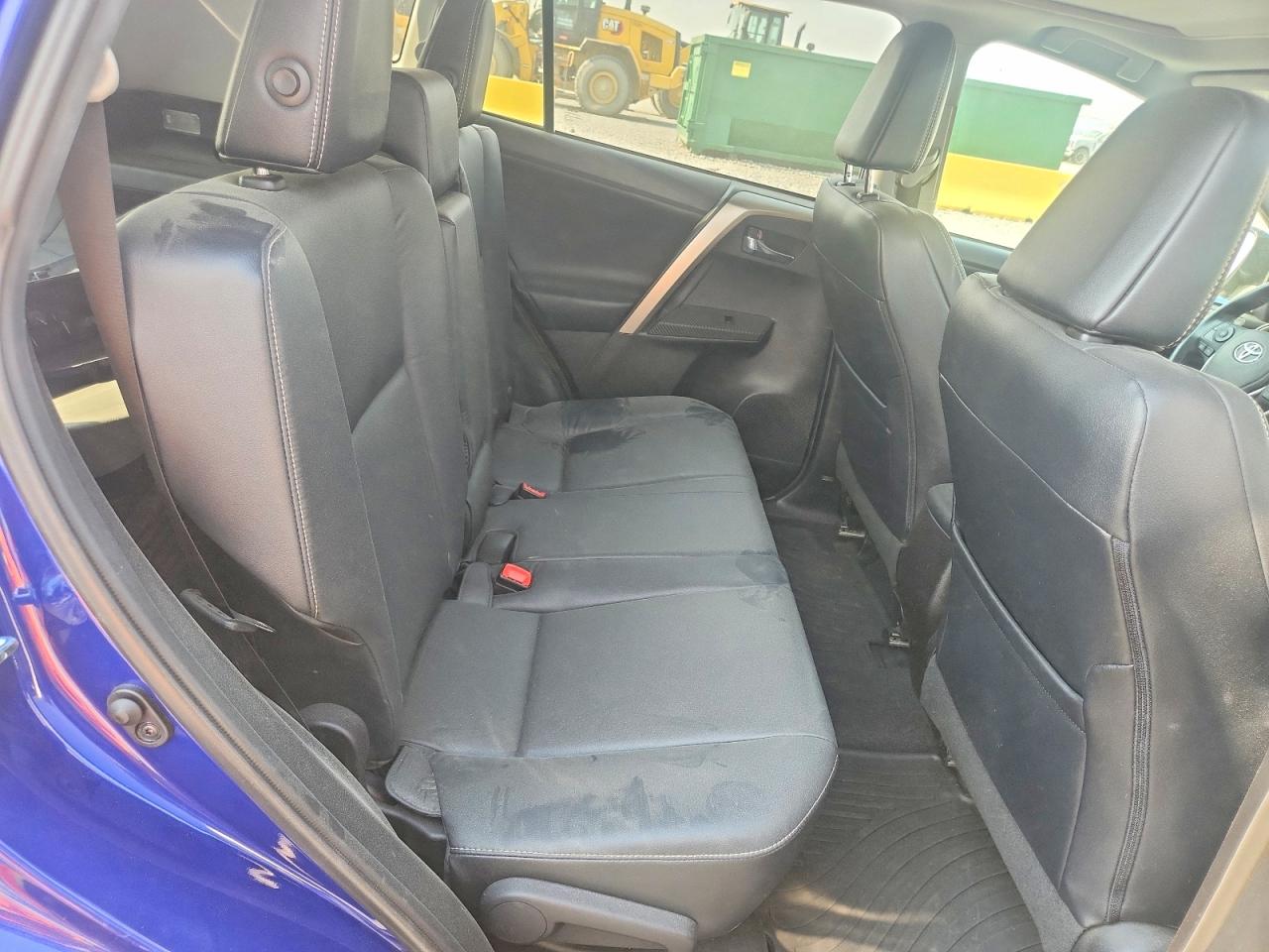 2015 Toyota Rav4 Limited Blue vin: 2T3DFREVXFW327874