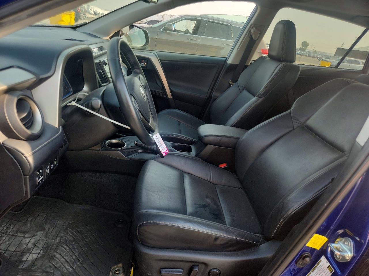 2015 Toyota Rav4 Limited Blue vin: 2T3DFREVXFW327874