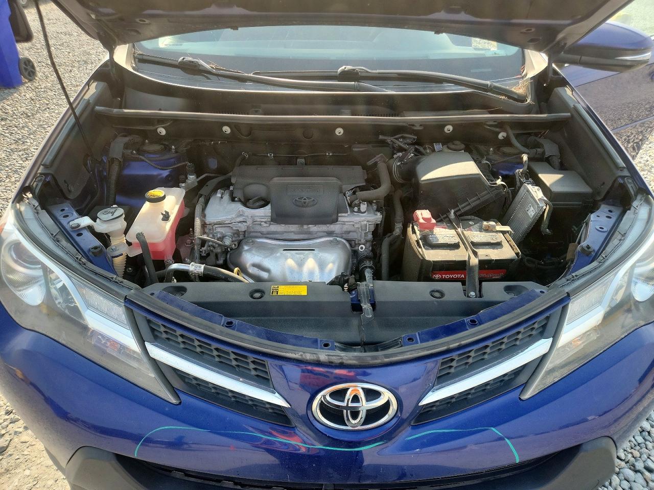 2015 Toyota Rav4 Limited Blue vin: 2T3DFREVXFW327874