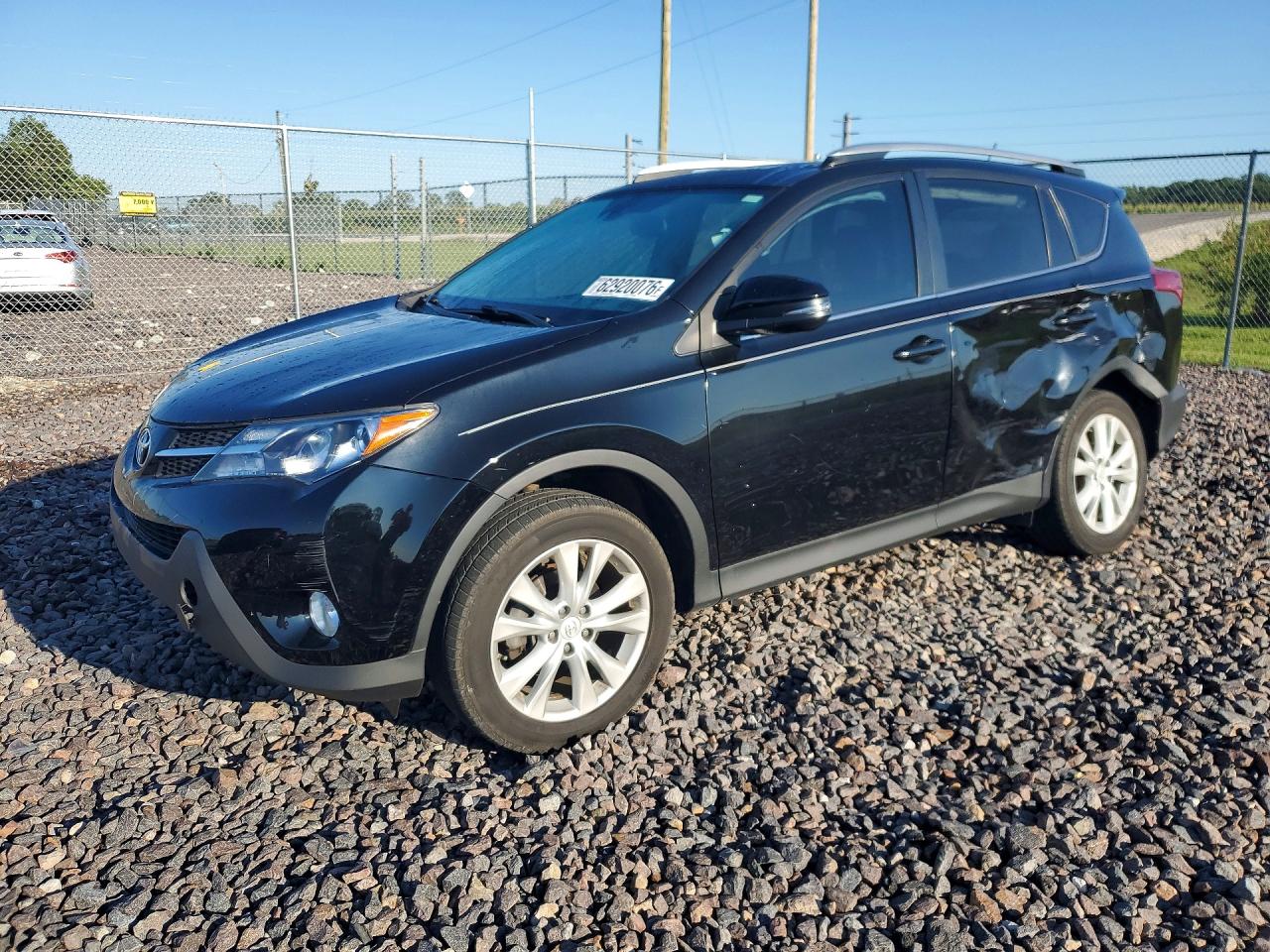 2015 Toyota Rav4 Limited Black vin: 2T3DFREVXFW345596
