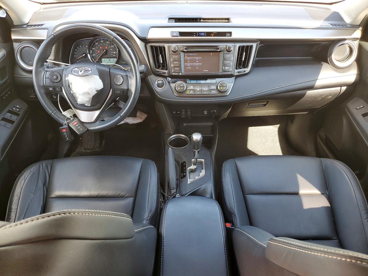 2015 Toyota Rav4 Limited White vin: 2T3DFREVXFW347557