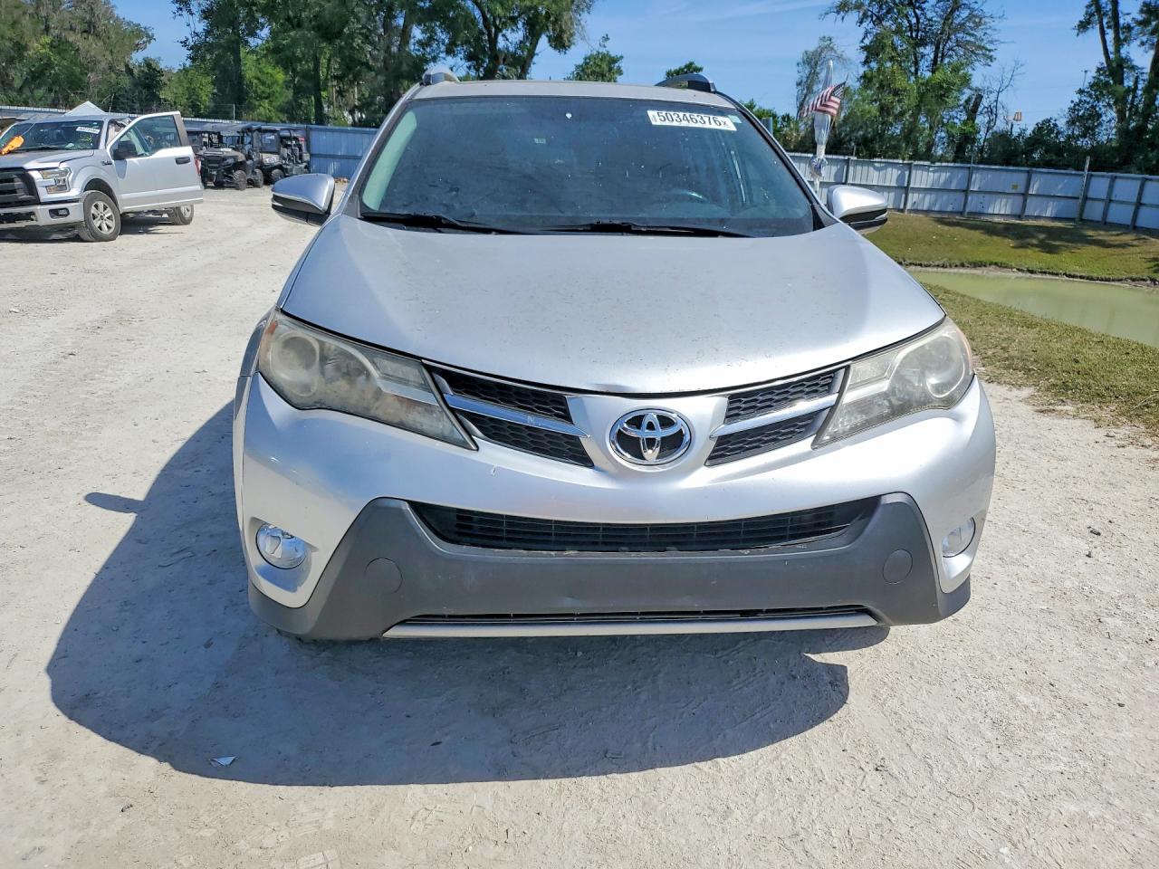 2015 Toyota Rav4 Limited Silver vin: 2T3DFREVXFW349485