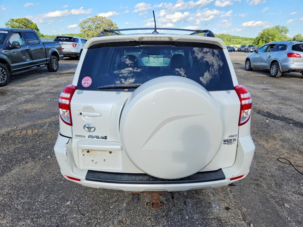 2010 Toyota Rav4 Limited White vin: 2T3DK4DV0AW018908