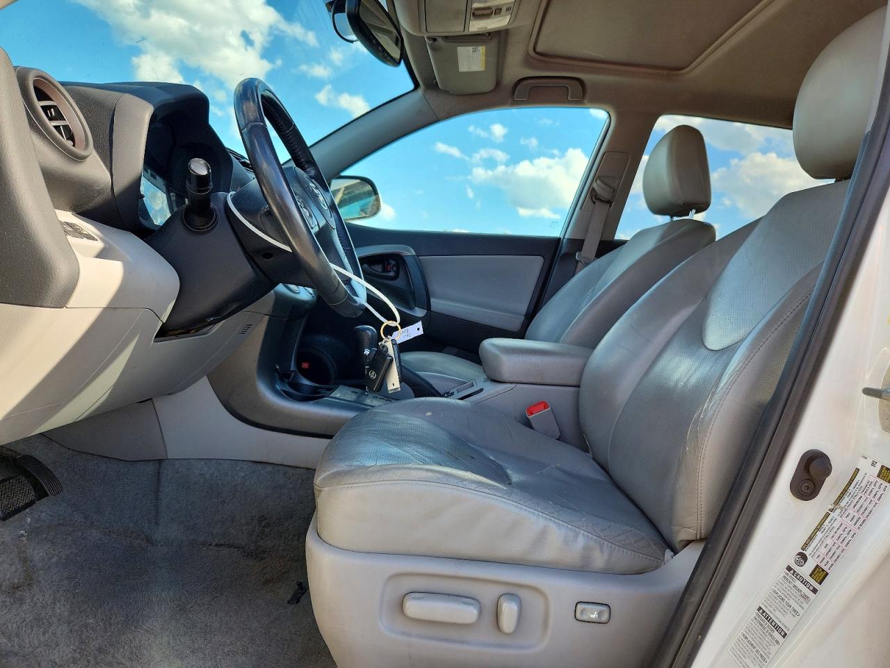 2010 Toyota Rav4 Limited White vin: 2T3DK4DV0AW018908