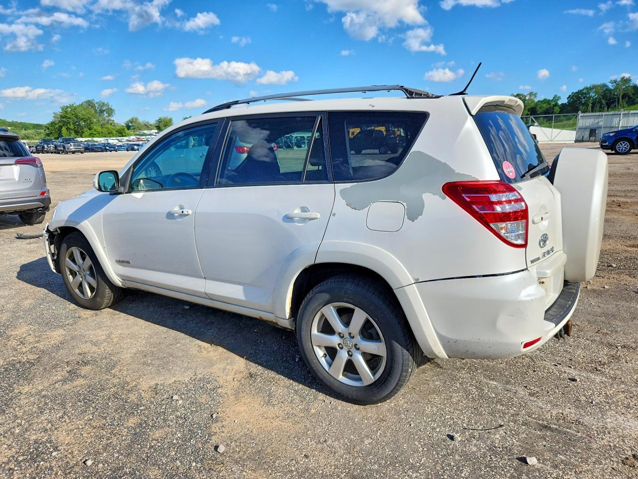 2010 Toyota Rav4 Limited White vin: 2T3DK4DV0AW018908