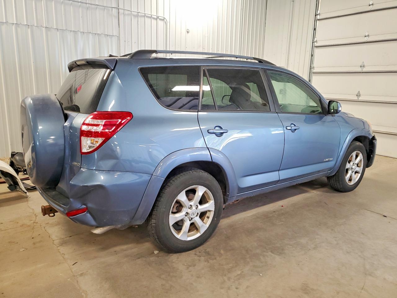 2010 Toyota Rav4 Limited Blue vin: 2T3DK4DV0AW019198