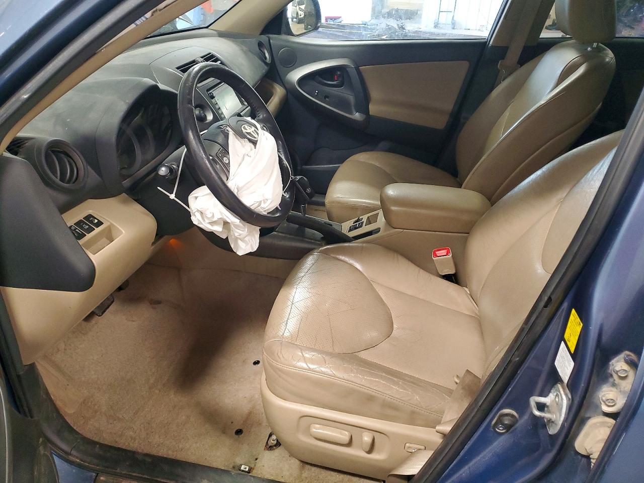 2010 Toyota Rav4 Limited Blue vin: 2T3DK4DV0AW019198