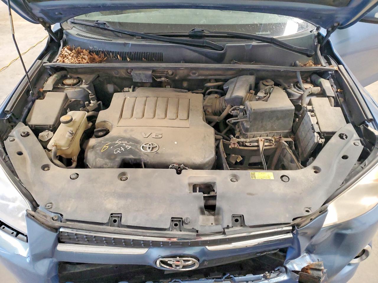 2010 Toyota Rav4 Limited Blue vin: 2T3DK4DV0AW019198