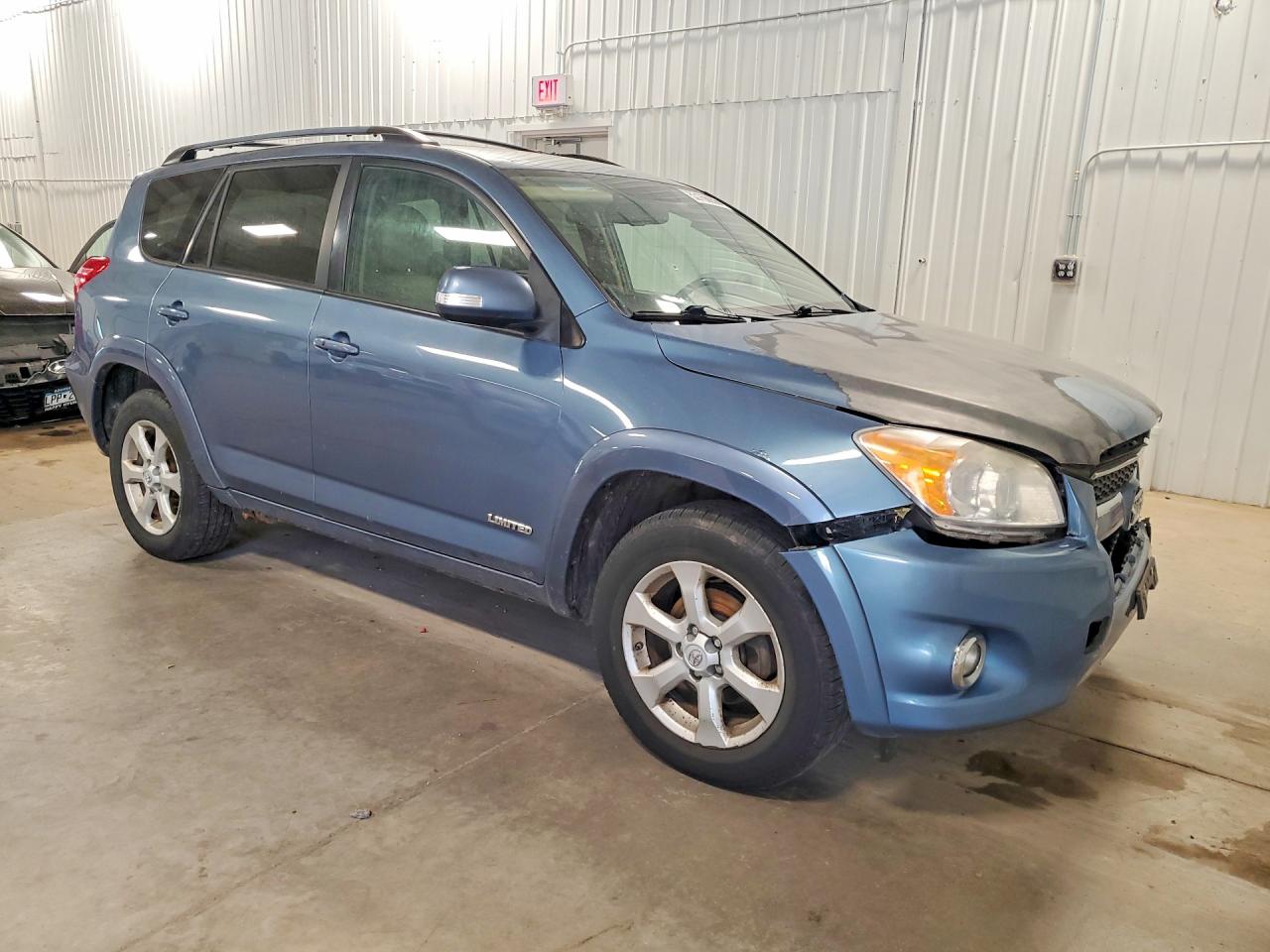 2010 Toyota Rav4 Limited Blue vin: 2T3DK4DV0AW019198
