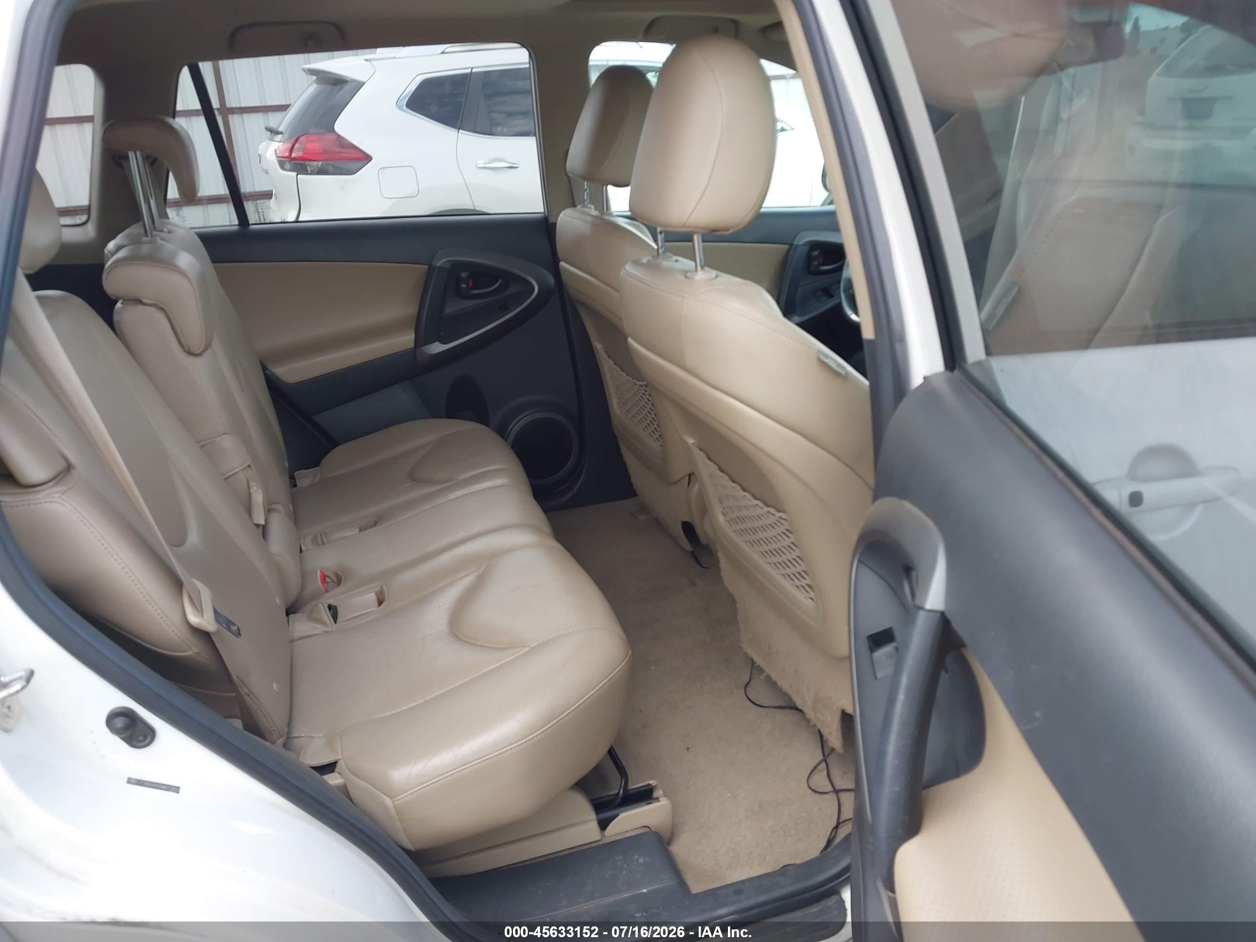 2010 Toyota Rav4 Limited V6 Белый vin: 2T3DK4DV0AW021050