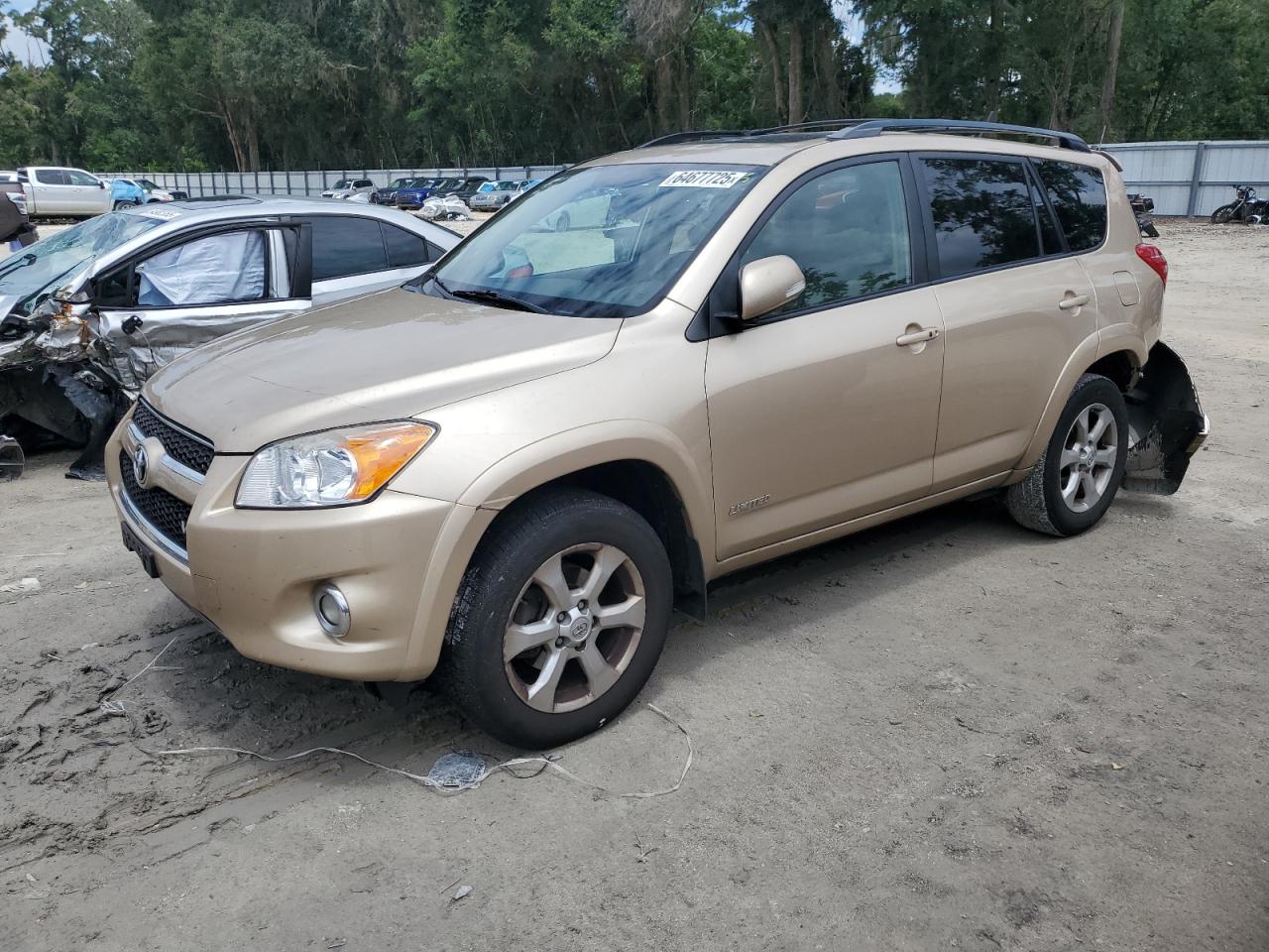 2010 Toyota Rav4 Limited Золотой vin: 2T3DK4DV0AW032064
