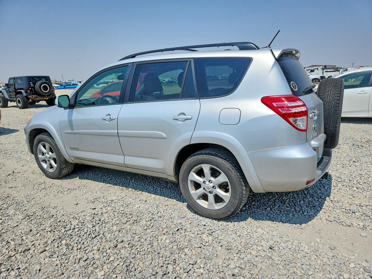 2011 Toyota Rav4 Limited Silver vin: 2T3DK4DV0BW040134