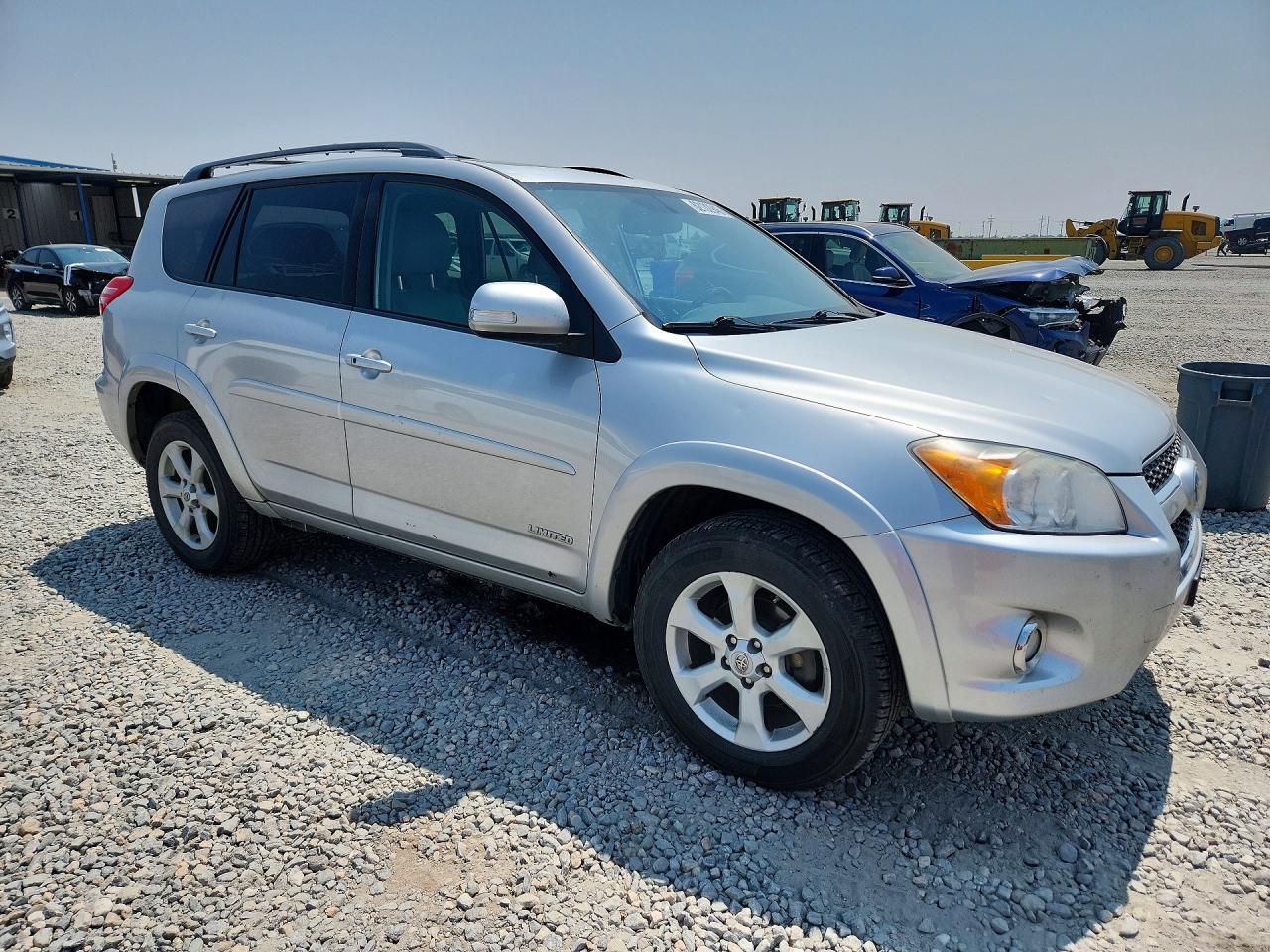 2011 Toyota Rav4 Limited Silver vin: 2T3DK4DV0BW040134