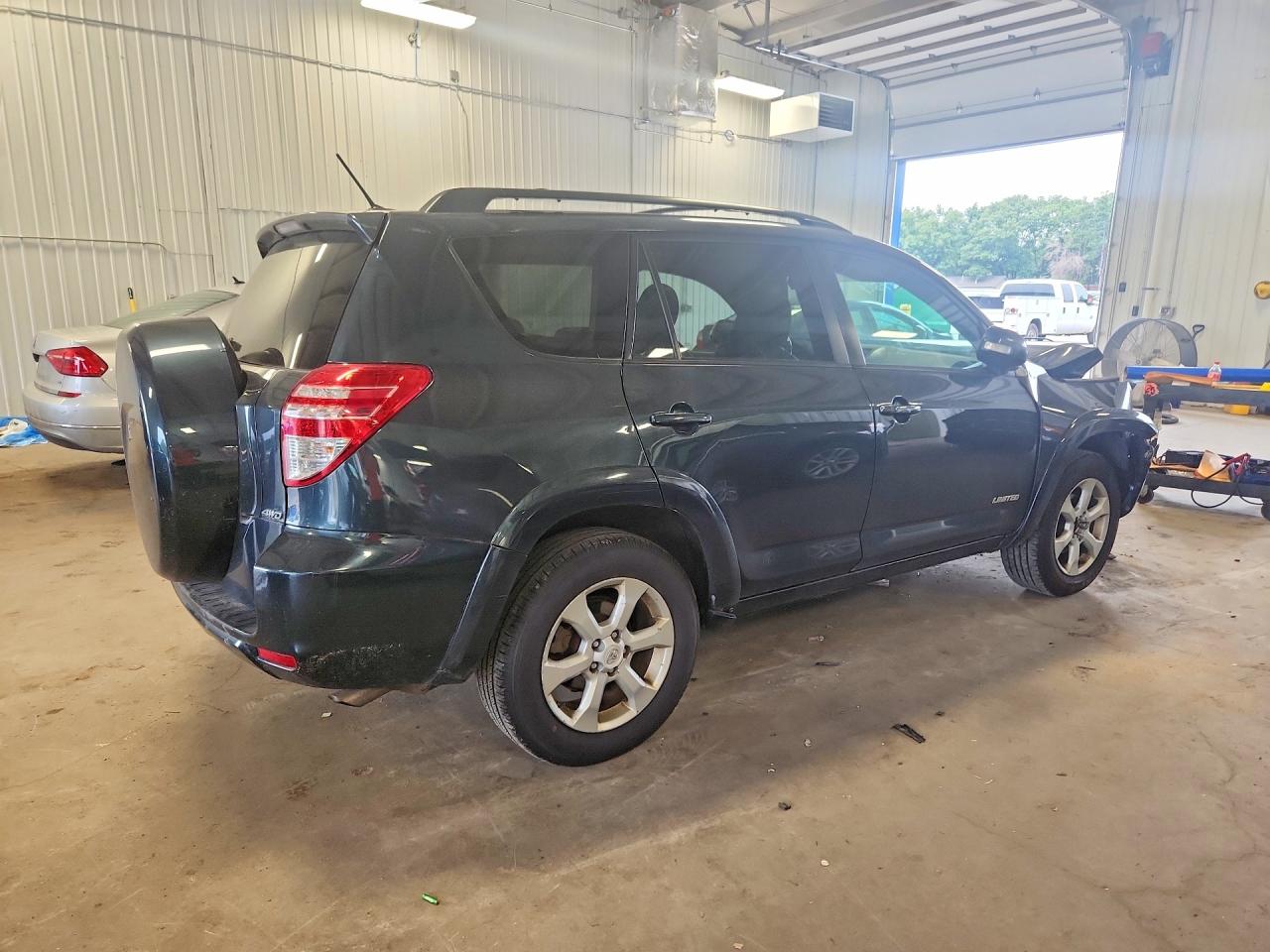 2011 Toyota Rav4 Limited Blue vin: 2T3DK4DV0BW041574