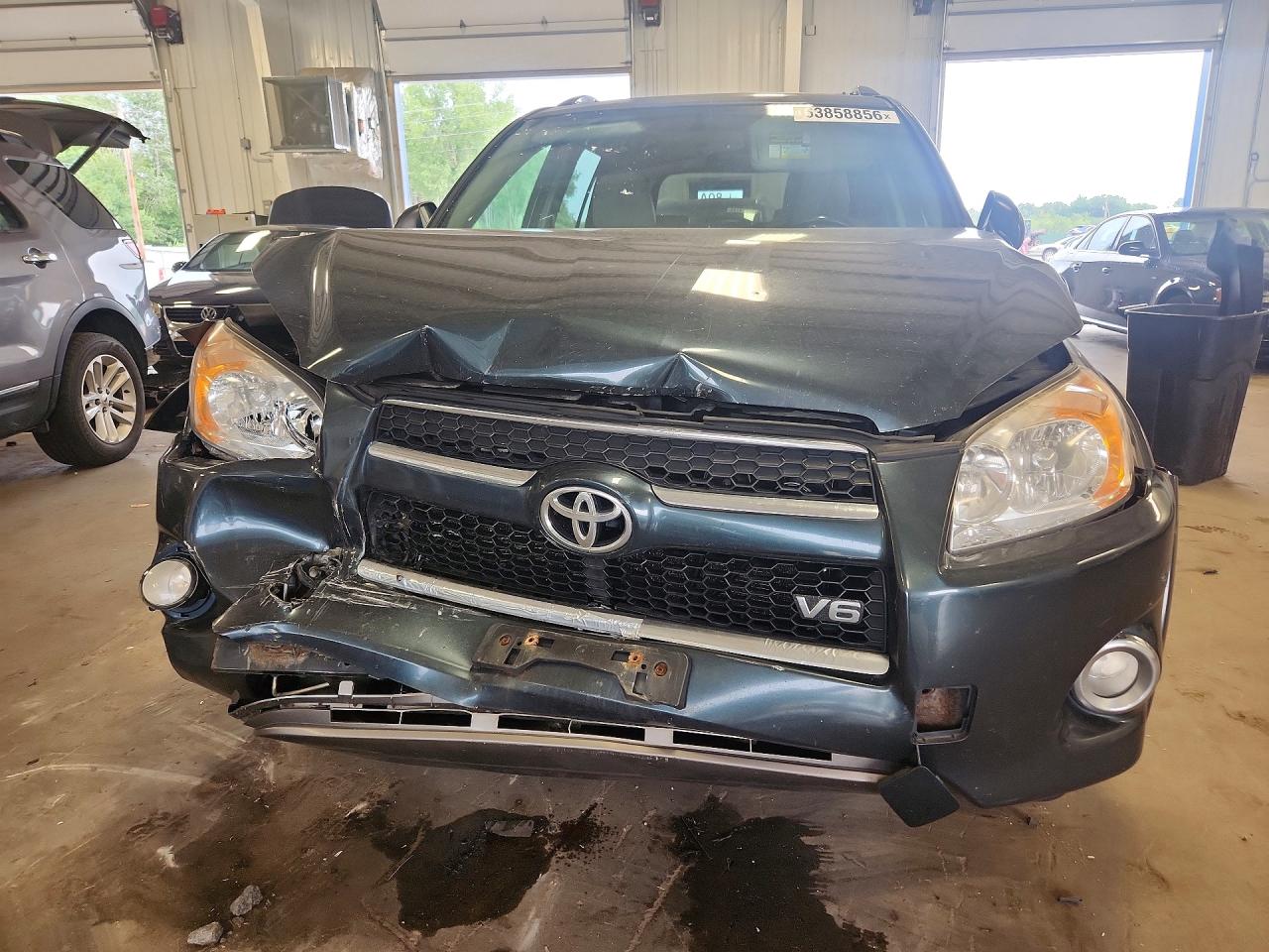 2011 Toyota Rav4 Limited Blue vin: 2T3DK4DV0BW041574
