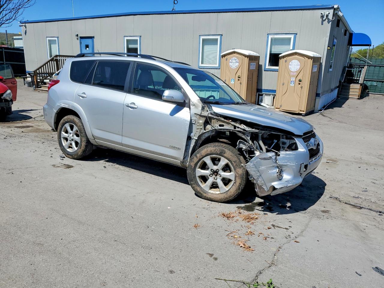2011 Toyota Rav4 Limited Серебряный vin: 2T3DK4DV0BW044135