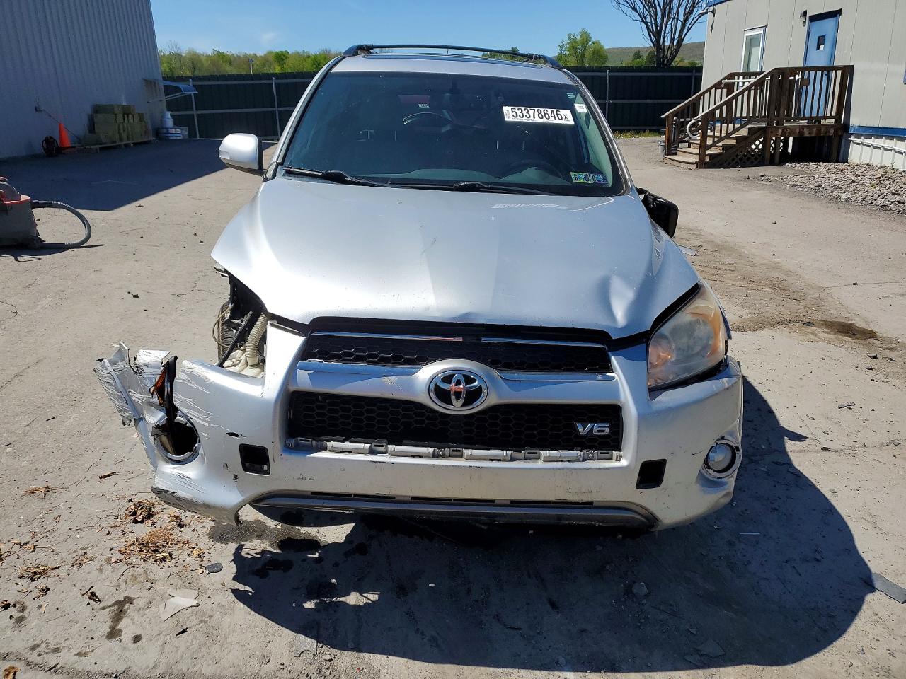 2011 Toyota Rav4 Limited Серебряный vin: 2T3DK4DV0BW044135