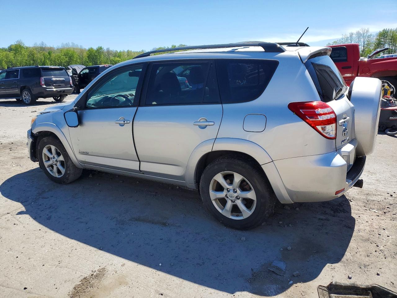 2011 Toyota Rav4 Limited Серебряный vin: 2T3DK4DV0BW044135