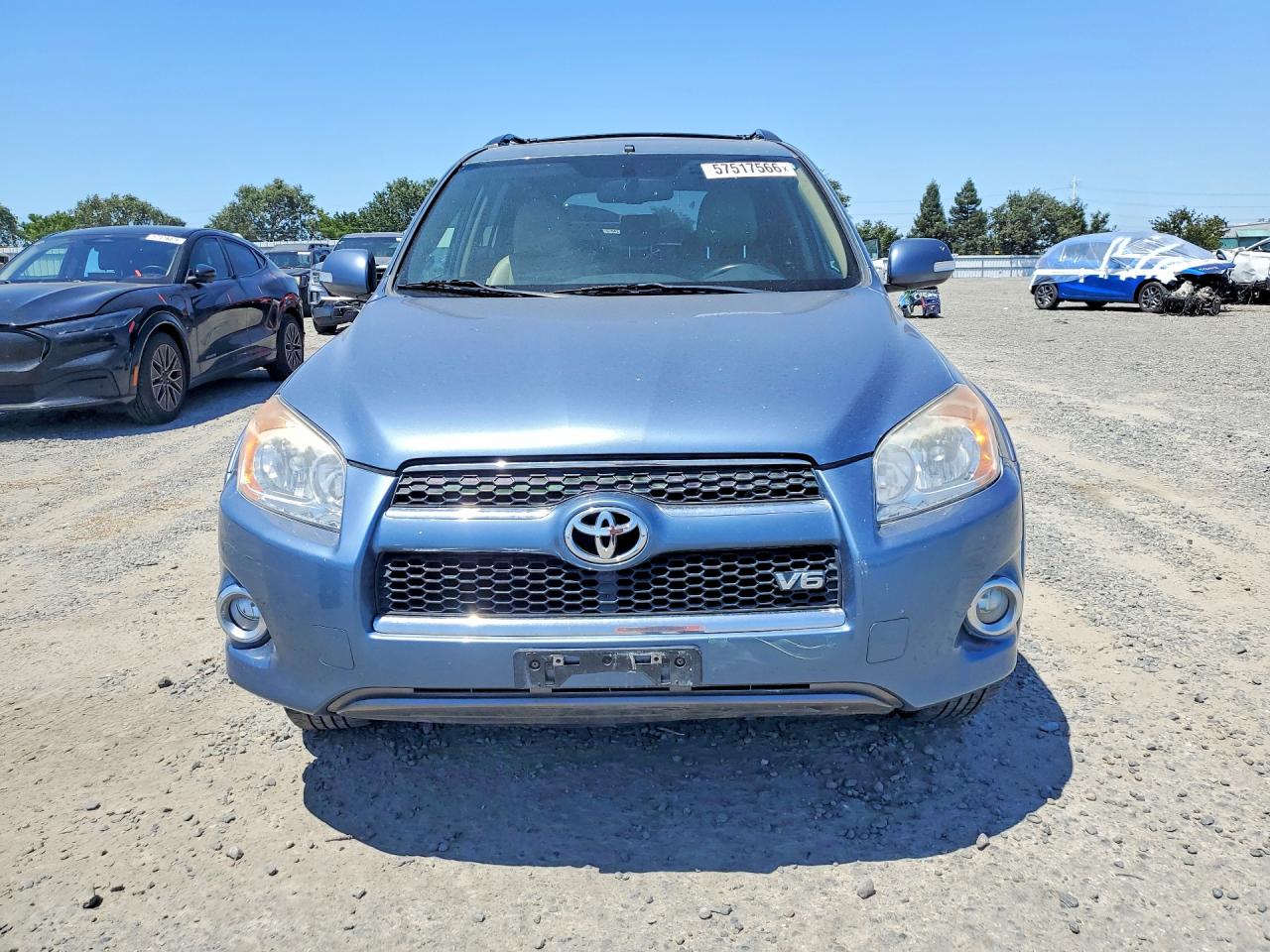 2011 Toyota Rav4 Limited Blue vin: 2T3DK4DV0BW045933