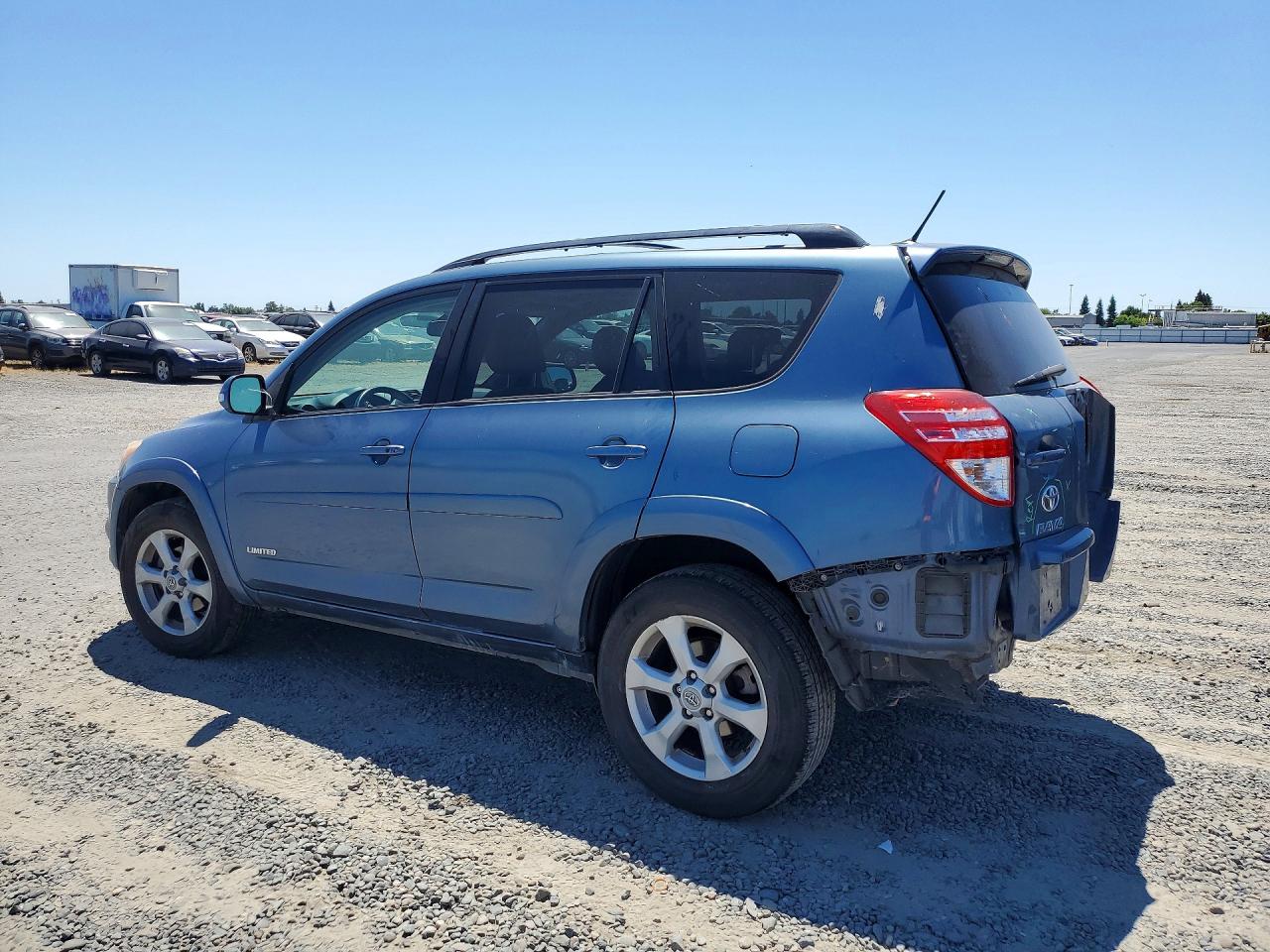 2011 Toyota Rav4 Limited Blue vin: 2T3DK4DV0BW045933