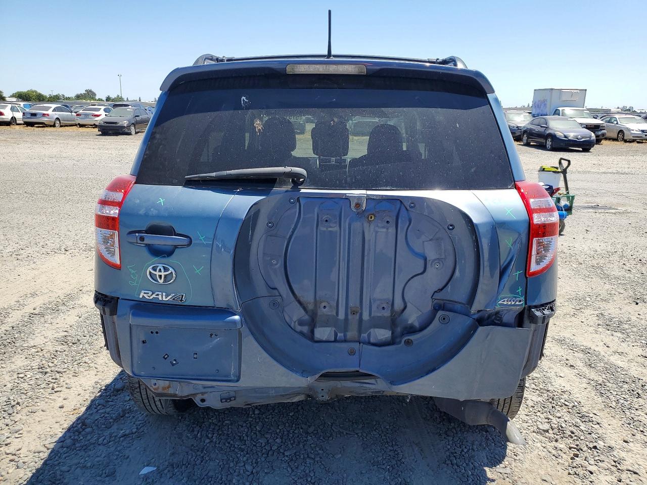 2011 Toyota Rav4 Limited Blue vin: 2T3DK4DV0BW045933
