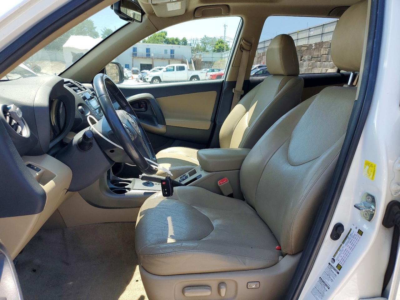 2011 Toyota Rav4 Limited White vin: 2T3DK4DV0BW046127