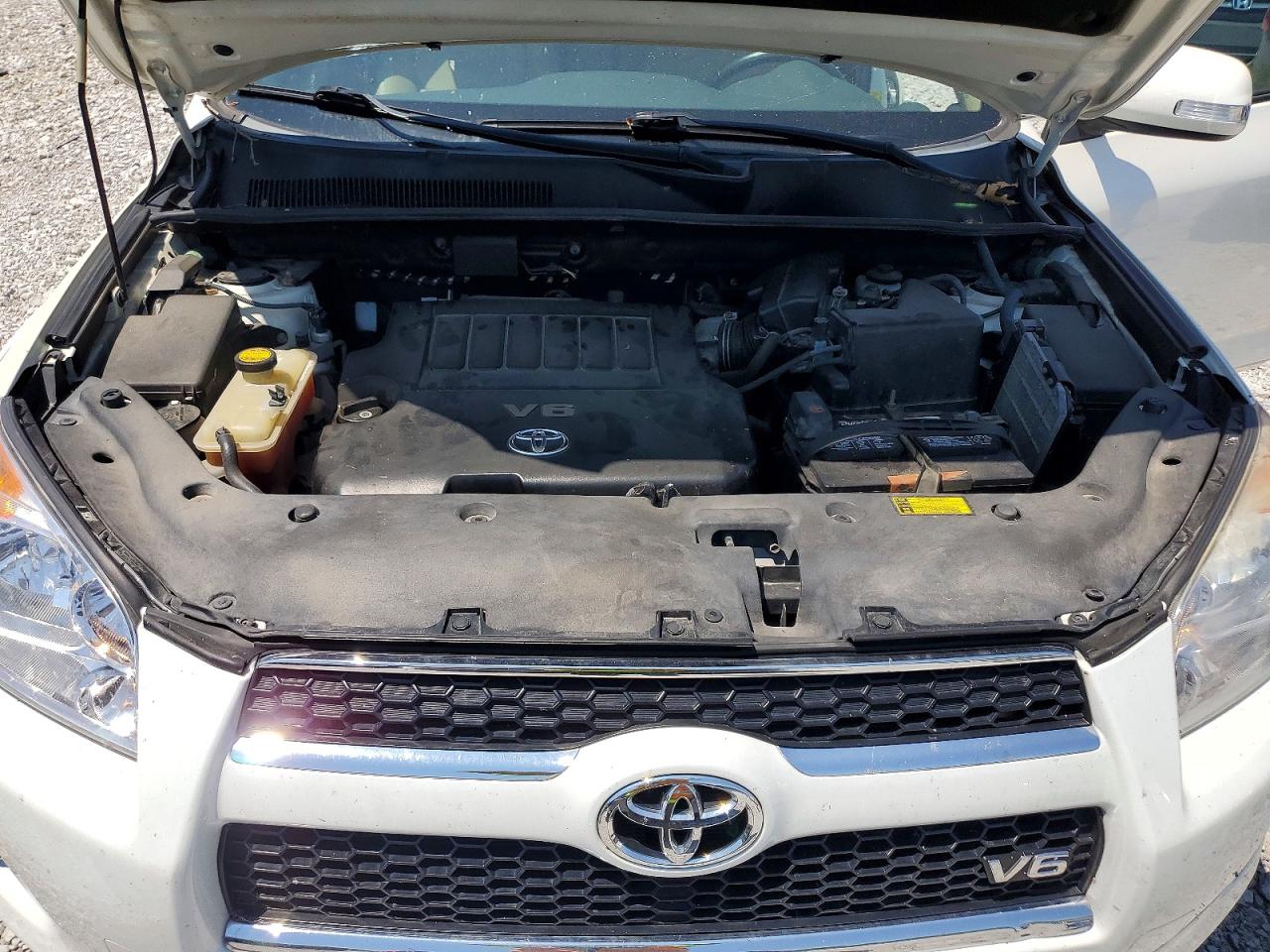 2011 Toyota Rav4 Limited White vin: 2T3DK4DV0BW046127