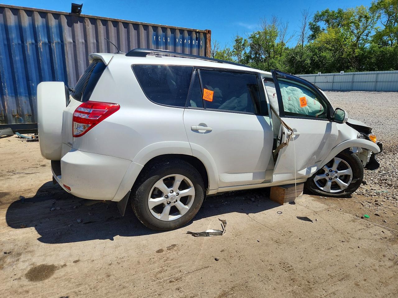 2011 Toyota Rav4 Limited White vin: 2T3DK4DV0BW048685
