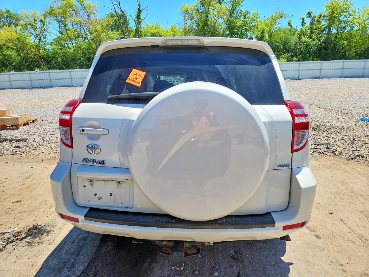 2011 Toyota Rav4 Limited White vin: 2T3DK4DV0BW048685