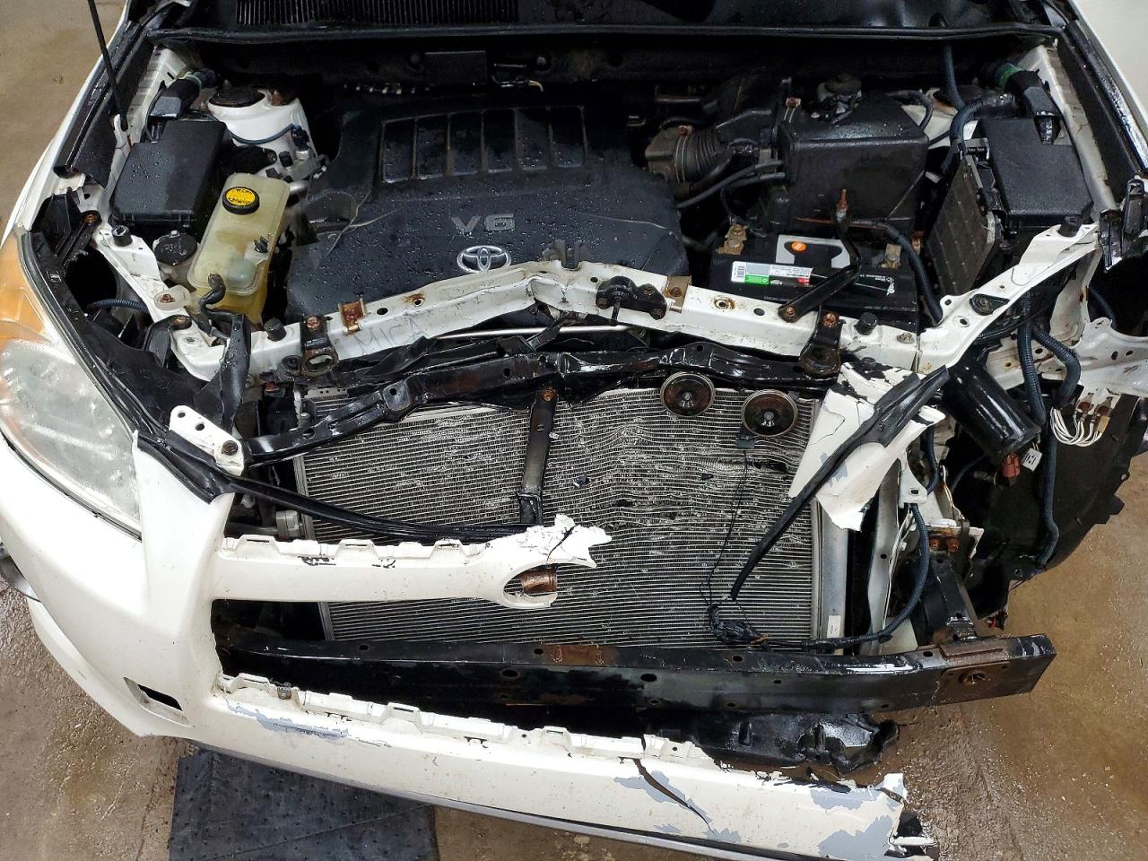 2011 Toyota Rav4 Limited Белый vin: 2T3DK4DV0BW052378