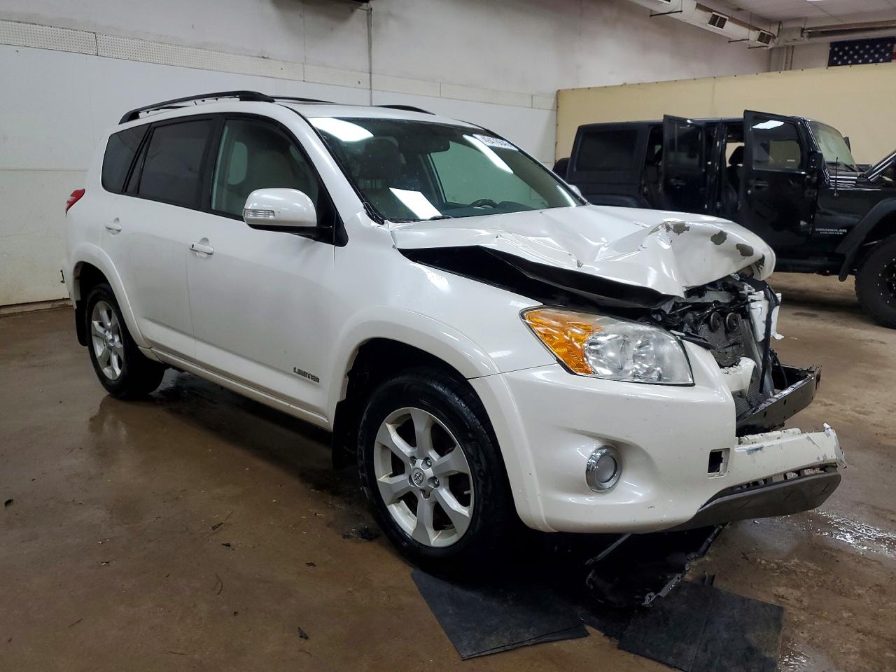 2011 Toyota Rav4 Limited Белый vin: 2T3DK4DV0BW052378