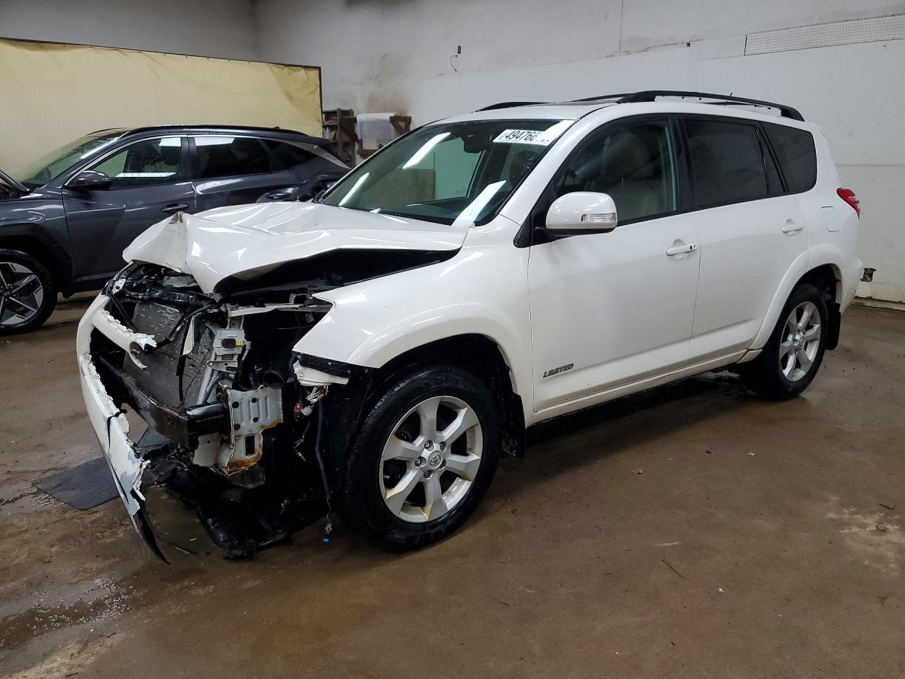 2011 Toyota Rav4 Limited White vin: 2T3DK4DV0BW052378
