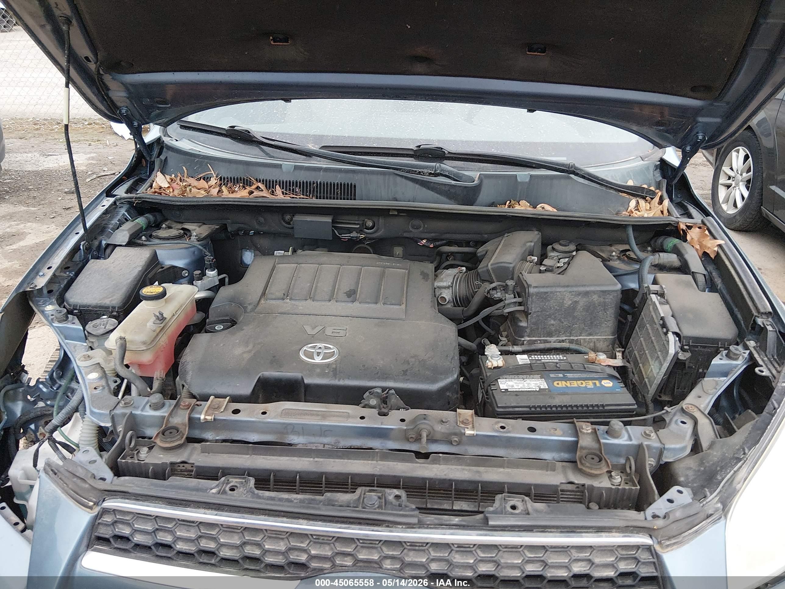 2011 Toyota Rav4 Limited V6 Blue vin: 2T3DK4DV0BW054034