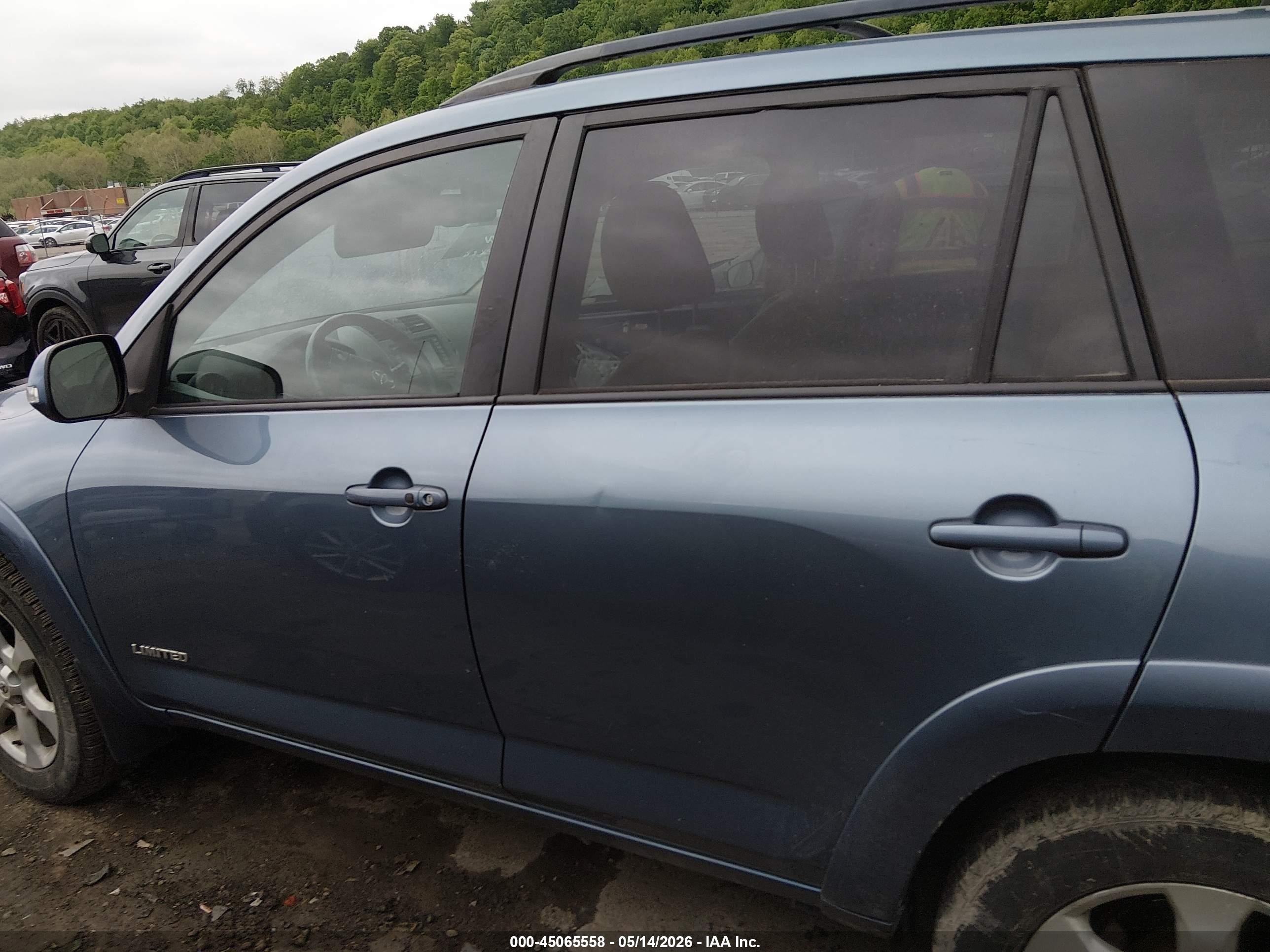 2011 Toyota Rav4 Limited V6 Blue vin: 2T3DK4DV0BW054034
