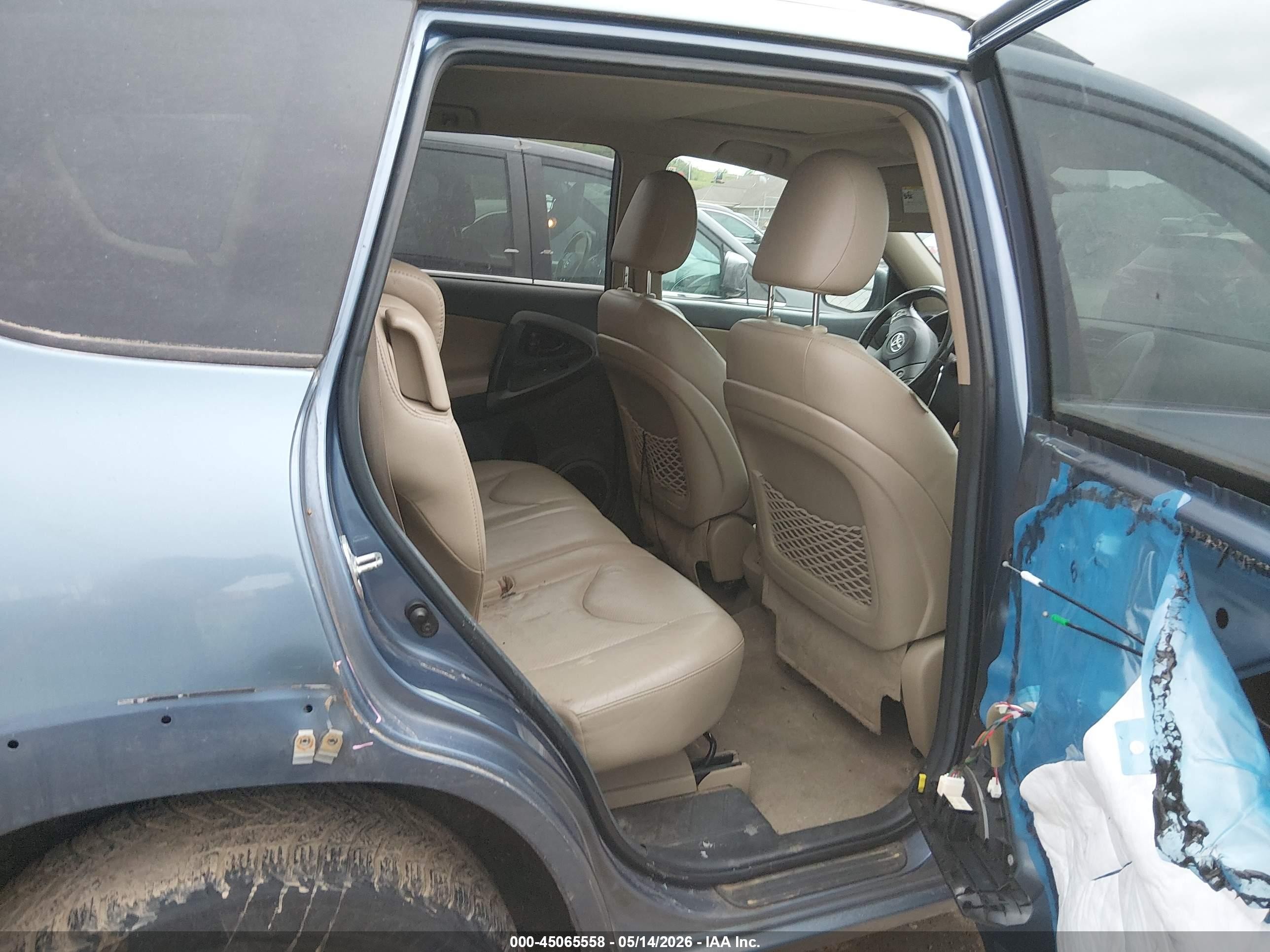 2011 Toyota Rav4 Limited V6 Blue vin: 2T3DK4DV0BW054034