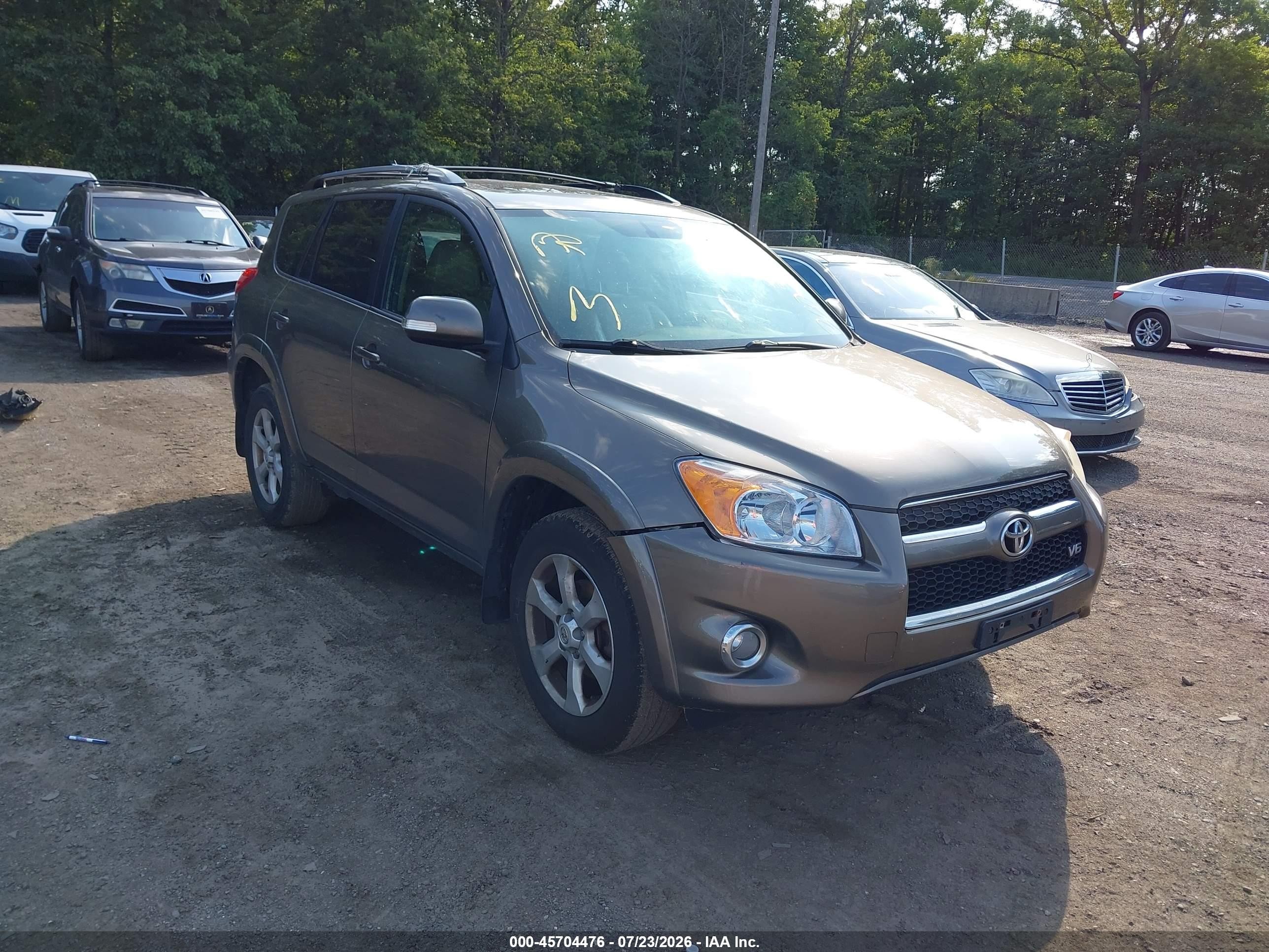 2011 Toyota Rav4 Limited V6 Gray vin: 2T3DK4DV0BW057385